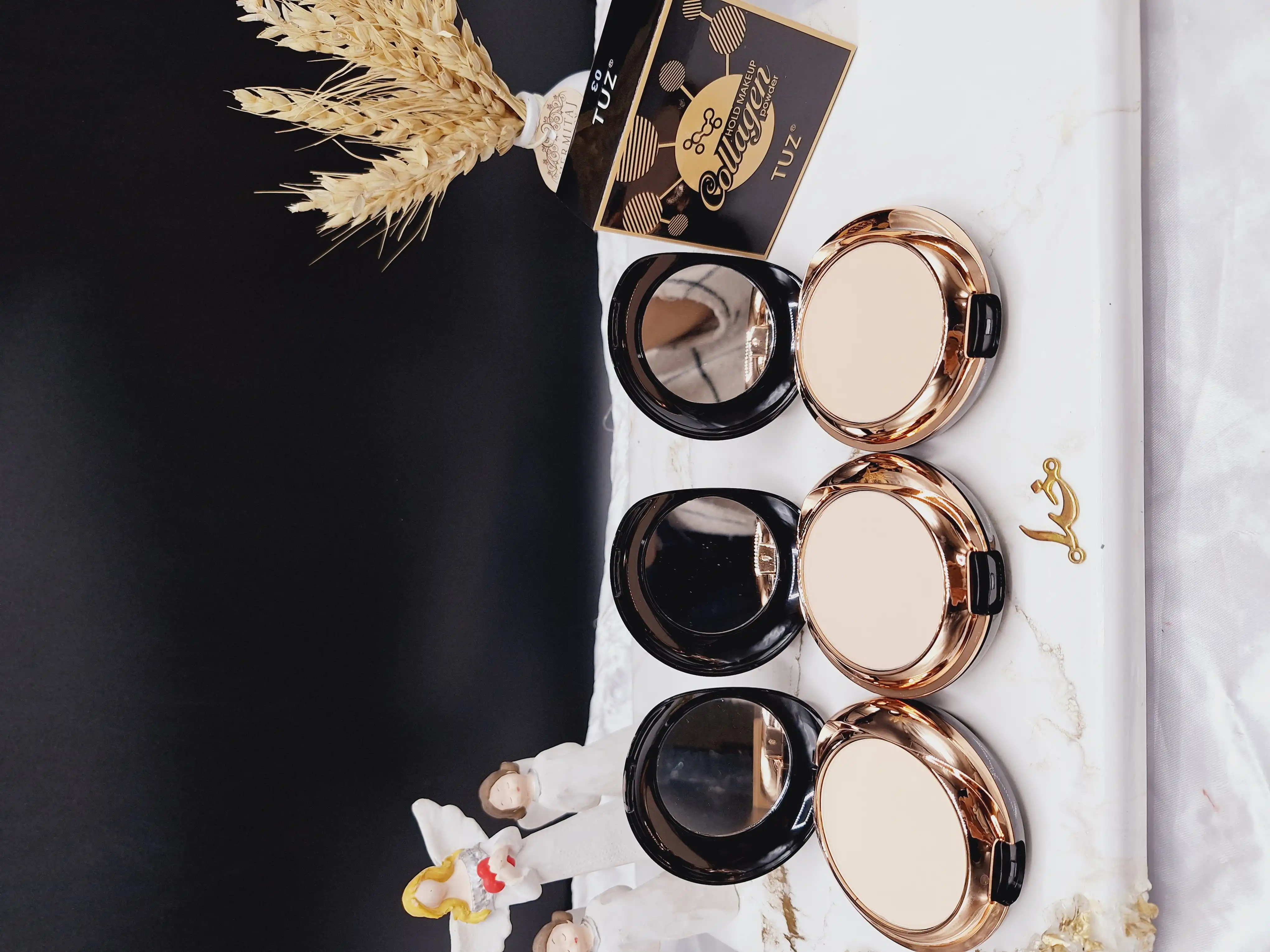 پنکک دوطبقه همراه با پد مخصوص کلاژن برند توز TUZ کد 0230