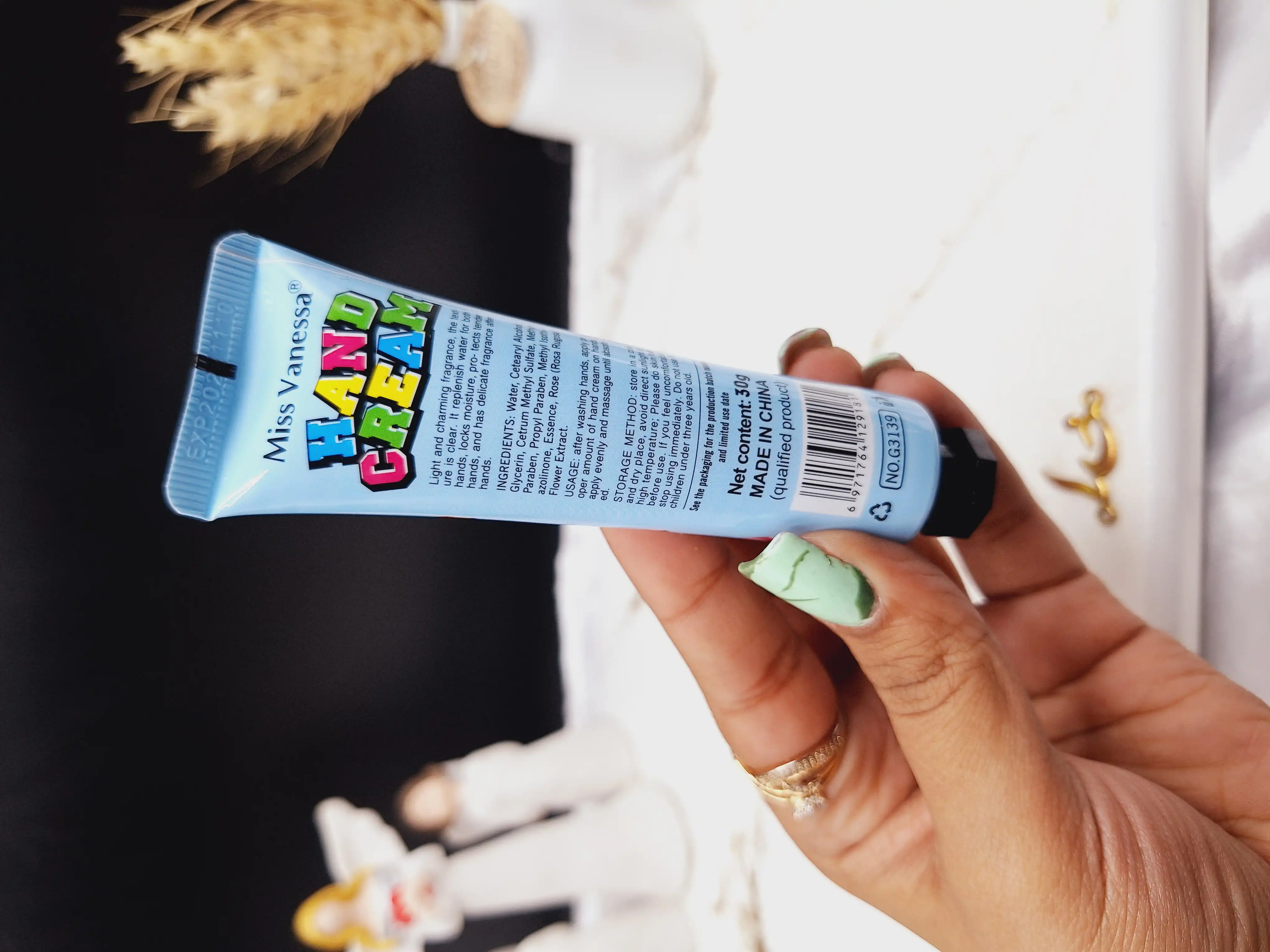 کرم دست 30 گرم تود برند Miss Vanessa کد G3139