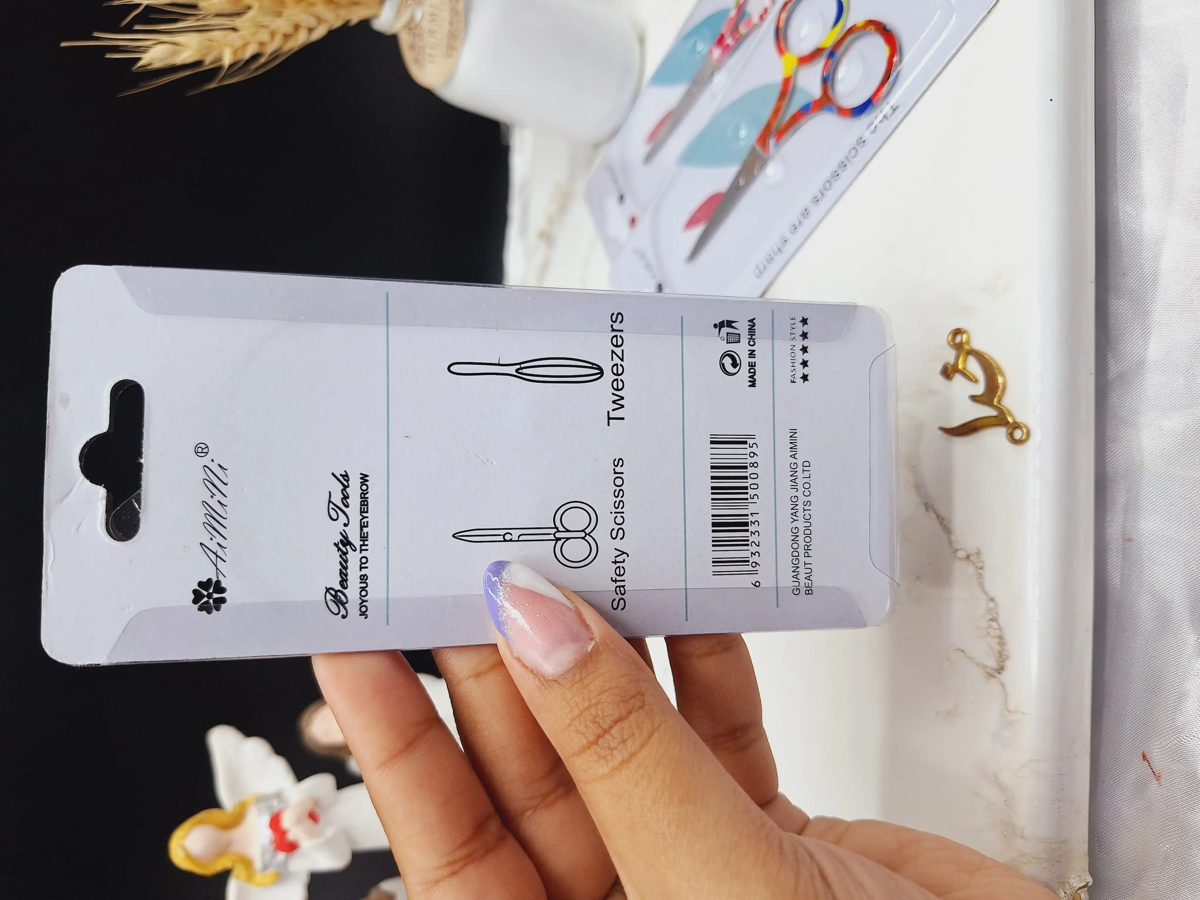 قیچی آرایشی فانتزی Beauty scissors کد 0895