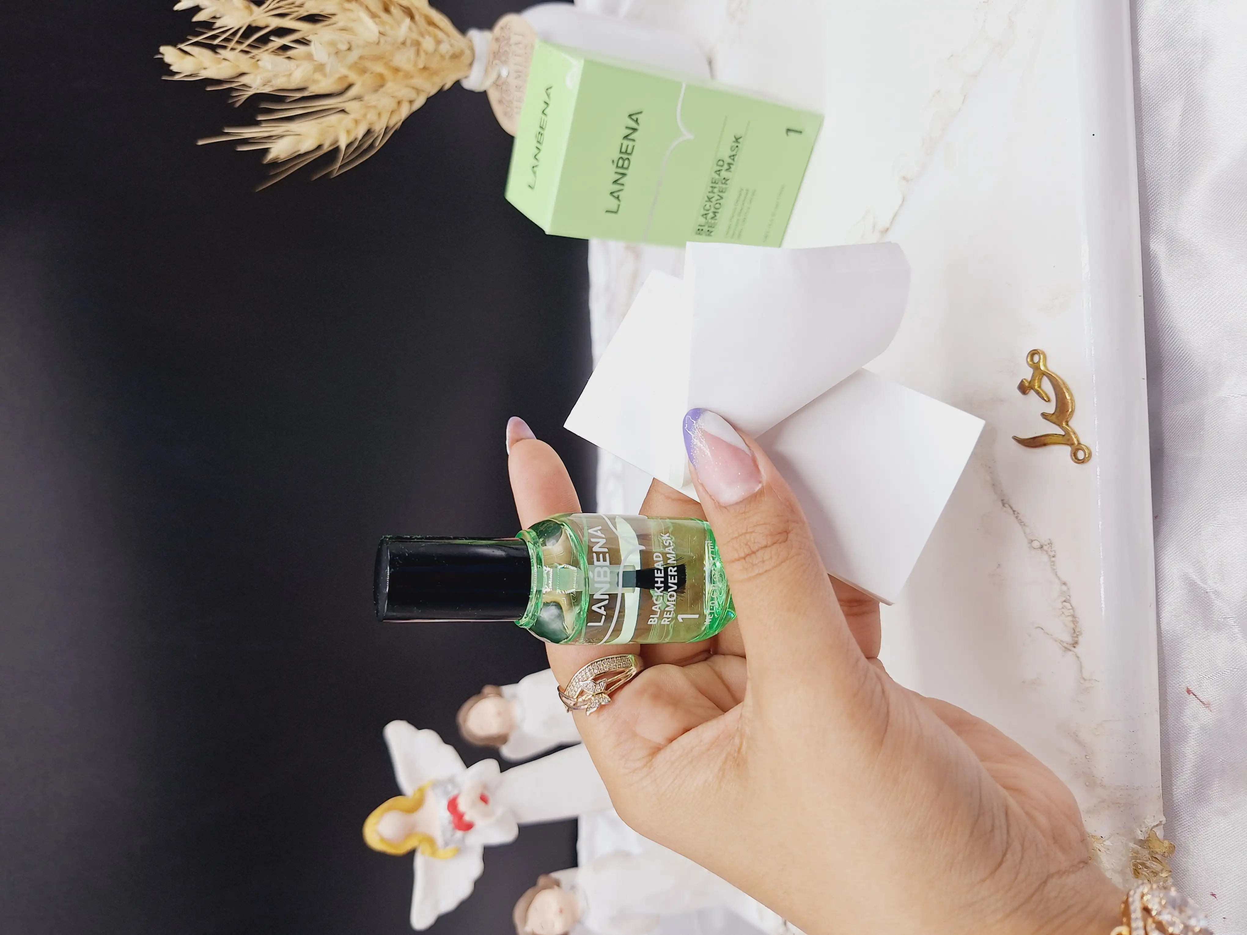 چسب بینی ضد جوش سرسیاه لانبنا LANBENA کد LB6115