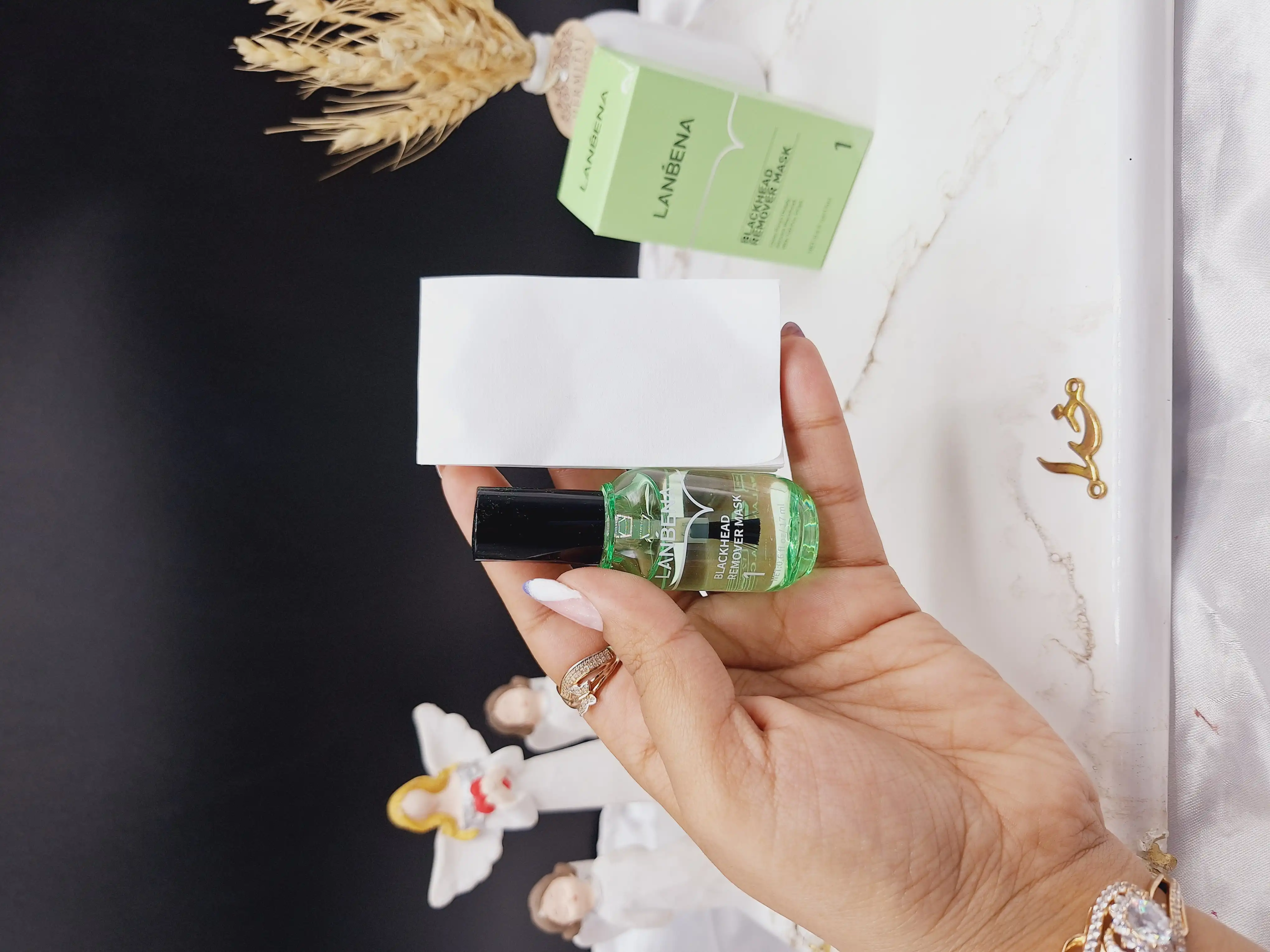 چسب بینی ضد جوش سرسیاه لانبنا LANBENA کد LB6115