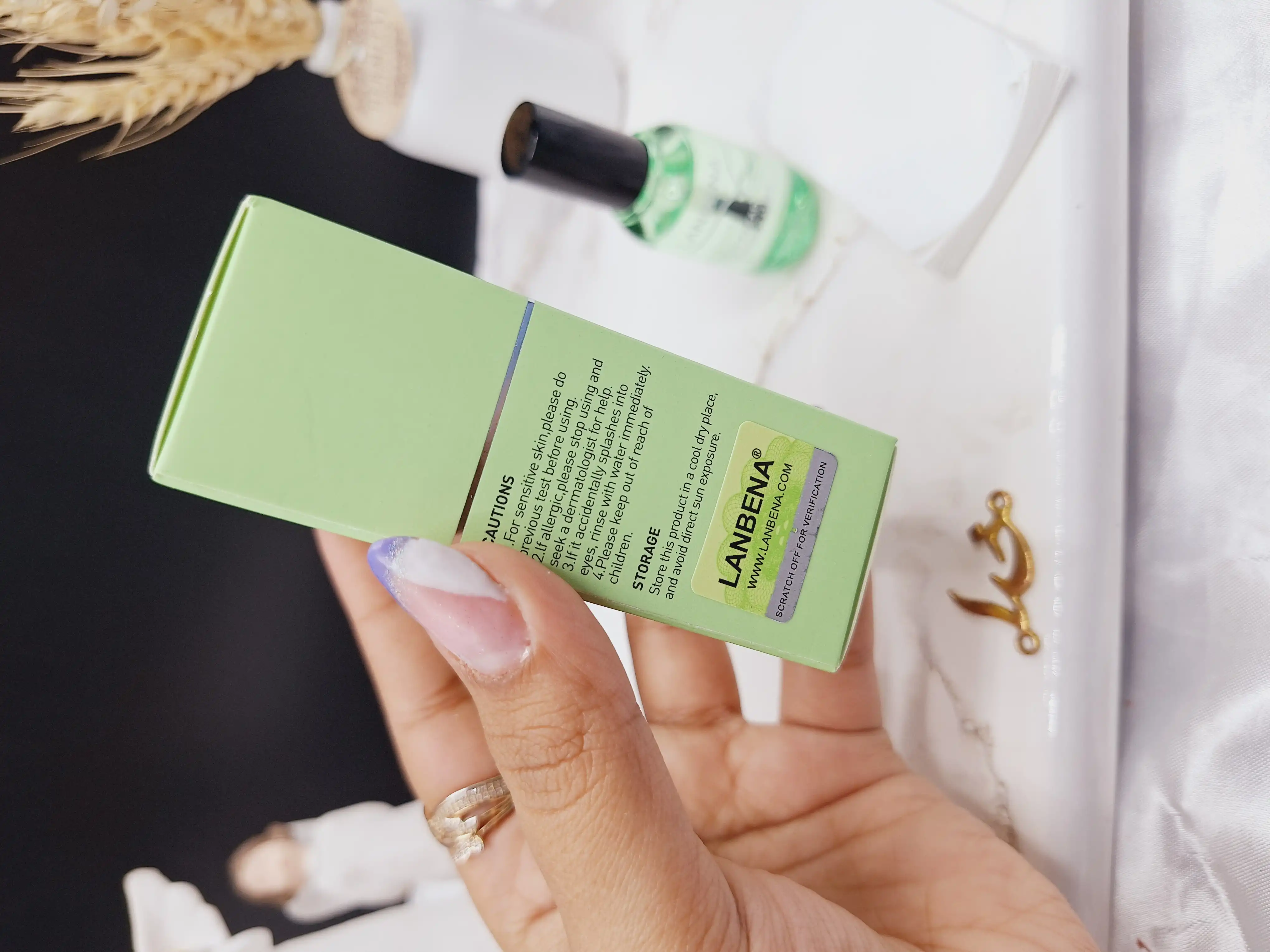 چسب بینی ضد جوش سرسیاه لانبنا LANBENA کد LB6115