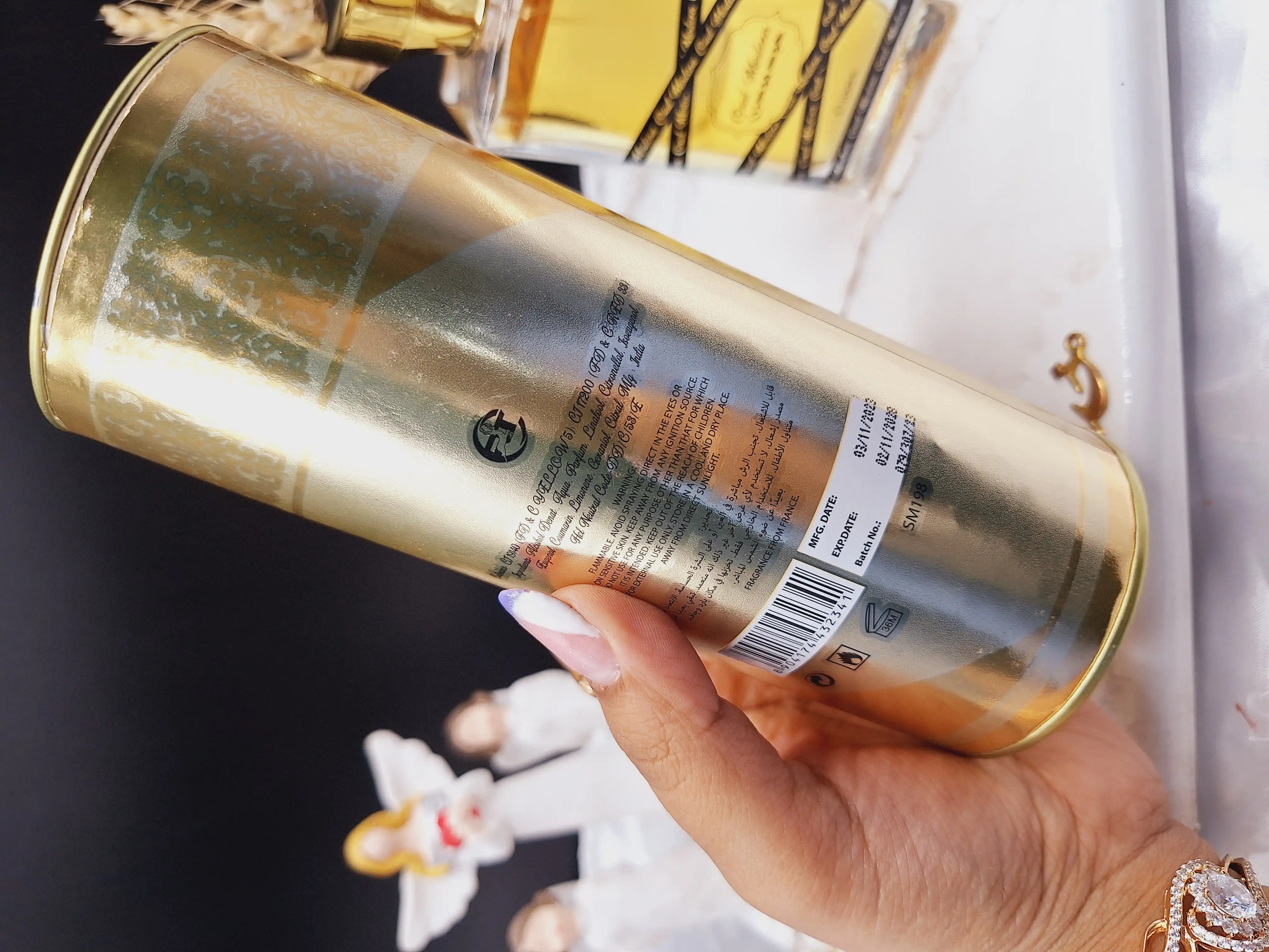 ادکلن 100ml عود مودرن قوطی فلزی کد 2341