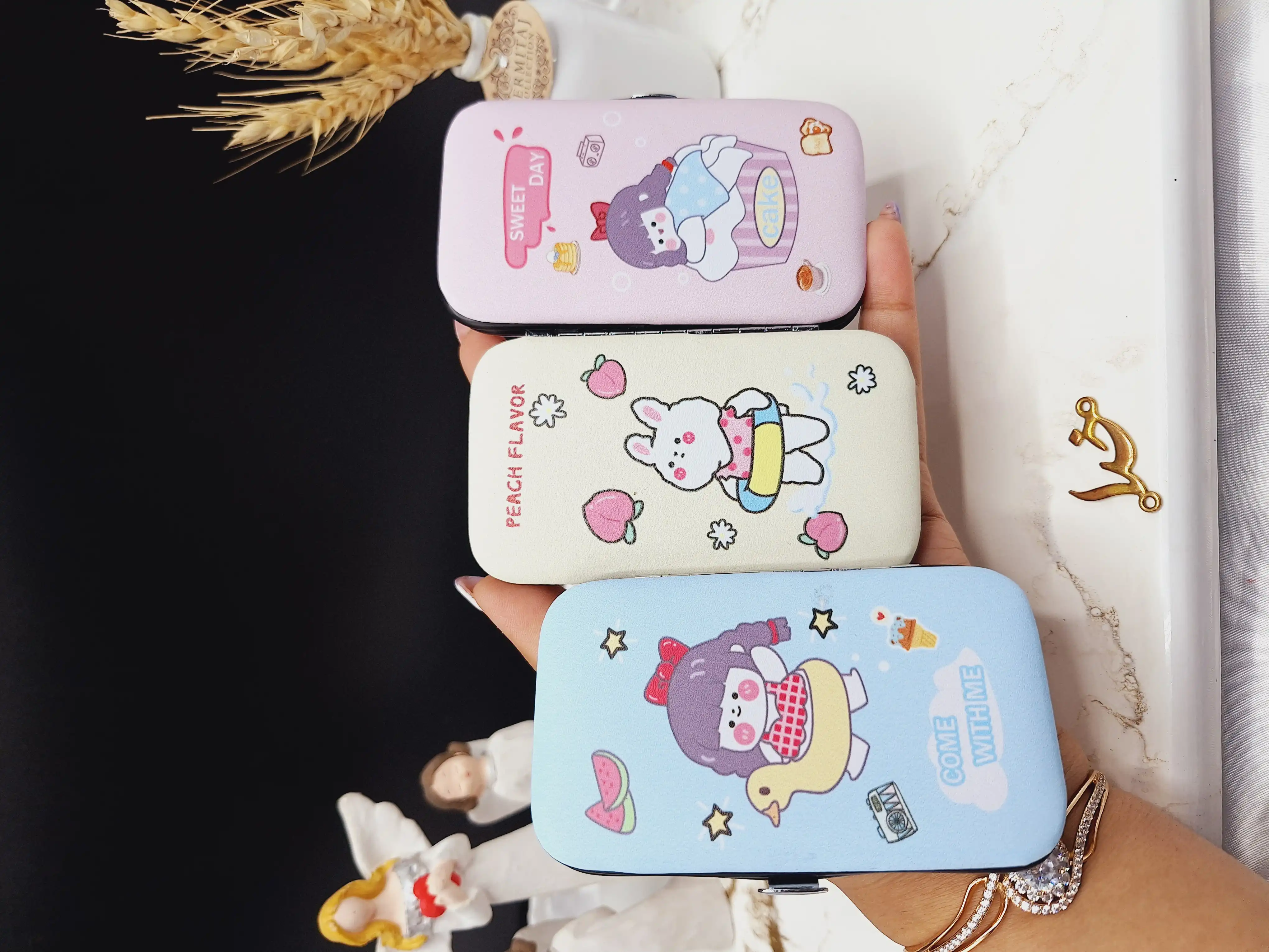 پک هفت تیکه ست مانیکور مسافرتی