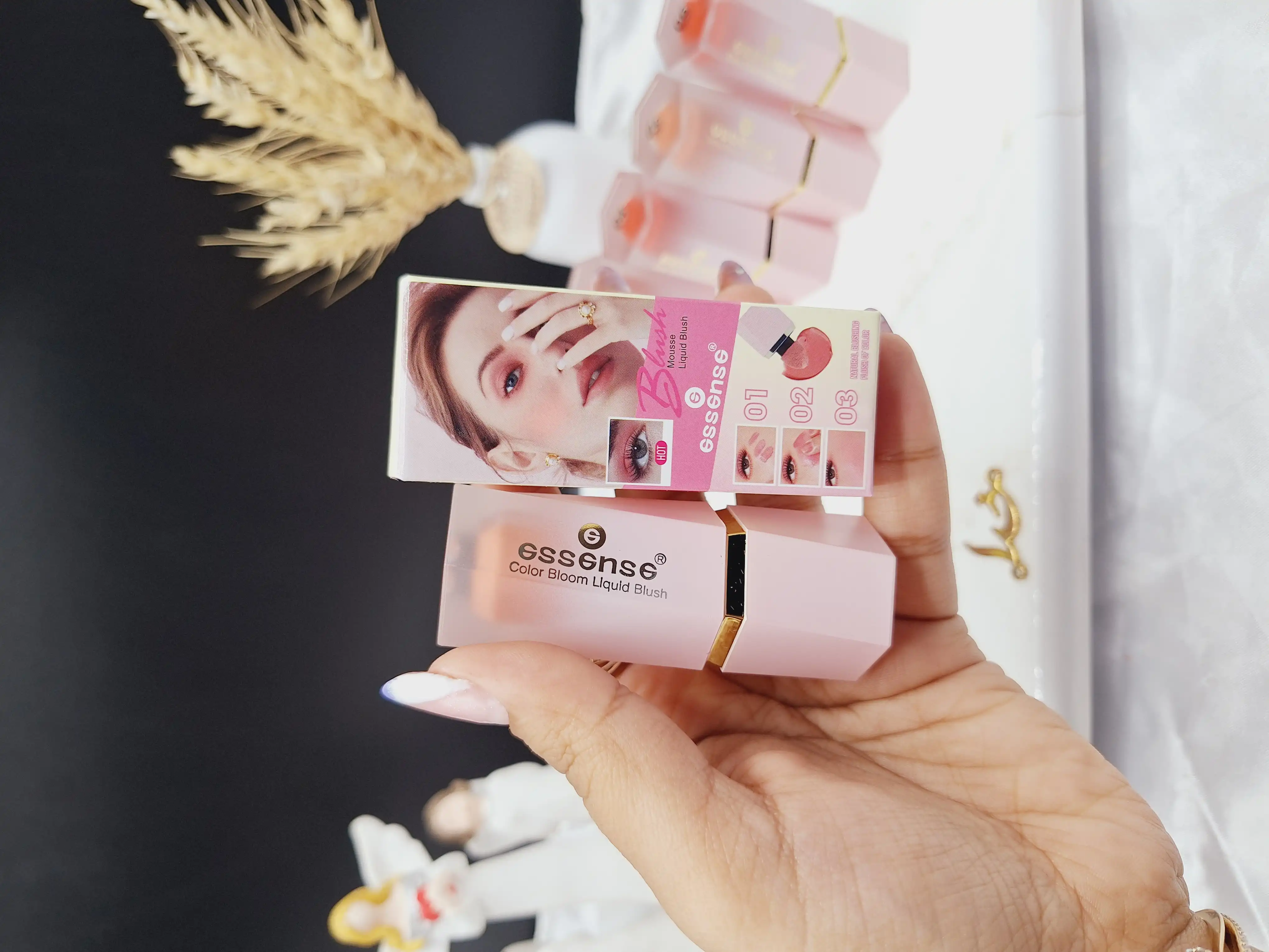 رژ گونه مایع پد دار برند اسنس essense کد GS168