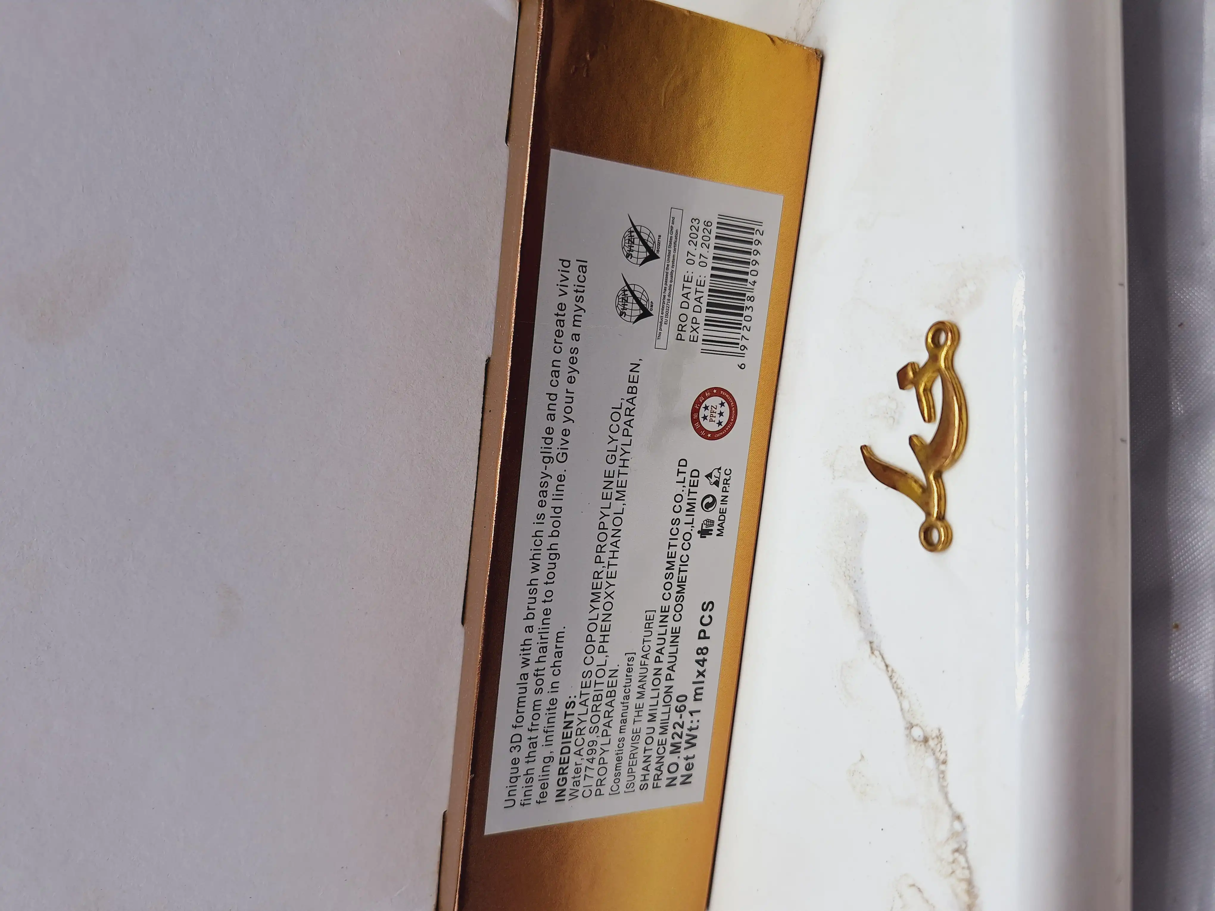 خط چشم ماژیکی طرح گوزن برند Delicate eyeliner کد M22-60