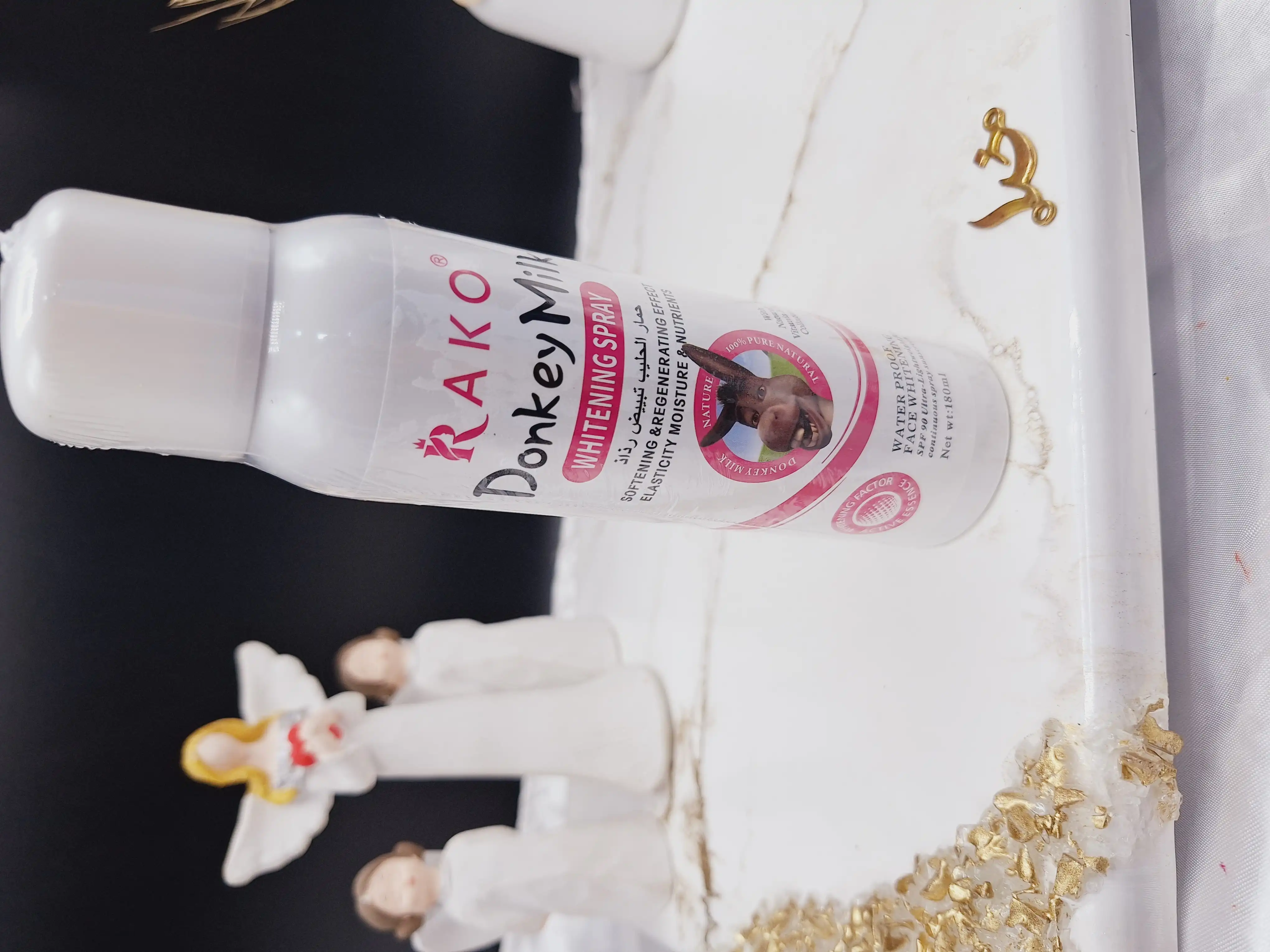 اسپری سفید کننده حاوی ضد آفتاب شیر الاغ راکو RAKO کد RK 1159