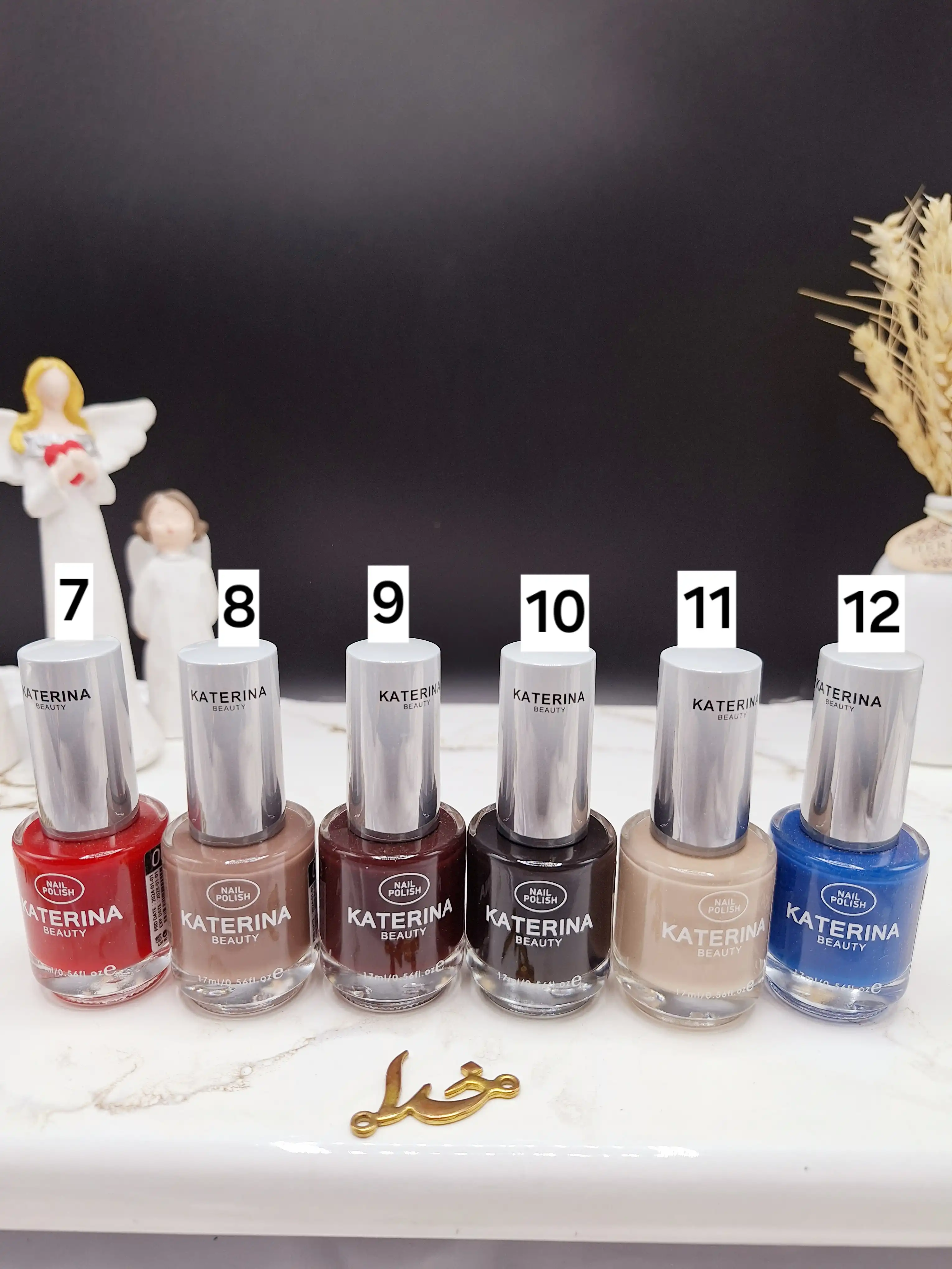 لاک ناخن نایلی پولیش برند کاترینا KATERINA کد 9015