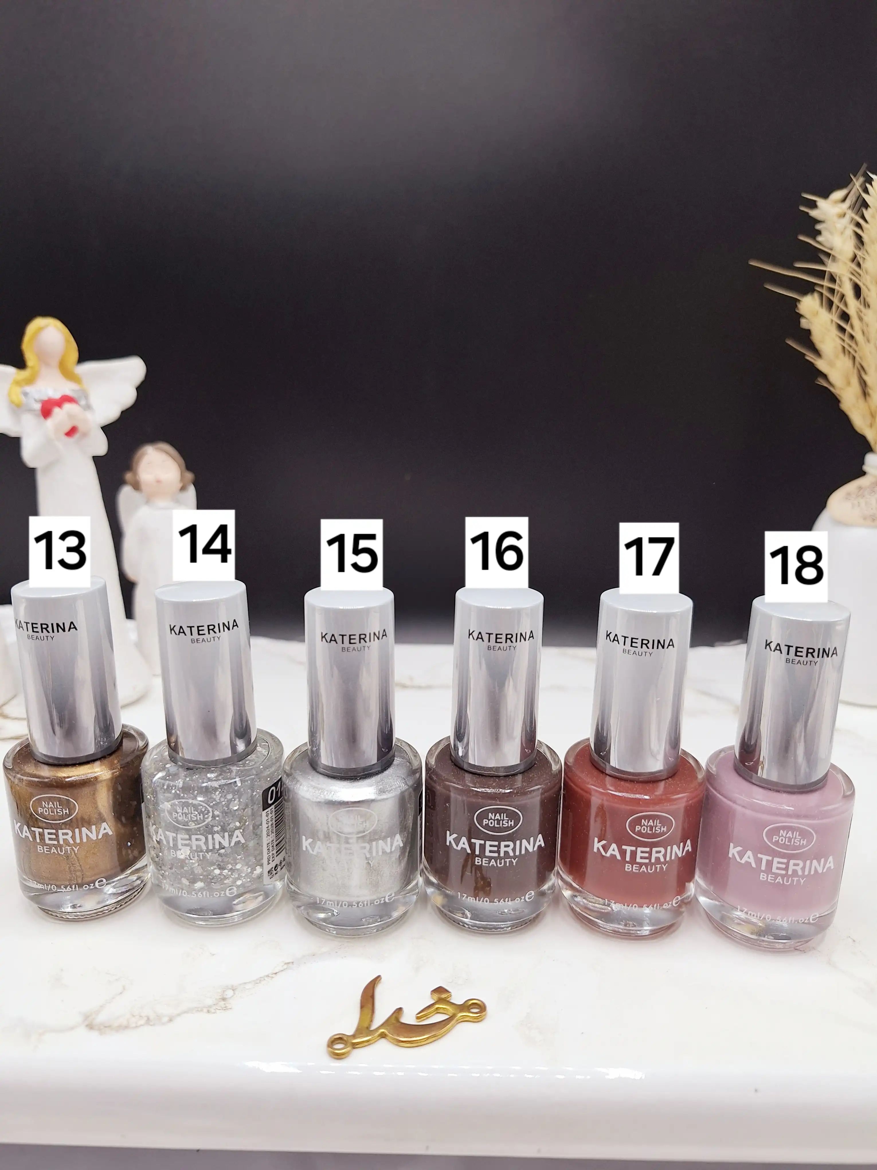 لاک ناخن نایلی پولیش برند کاترینا KATERINA کد 9015