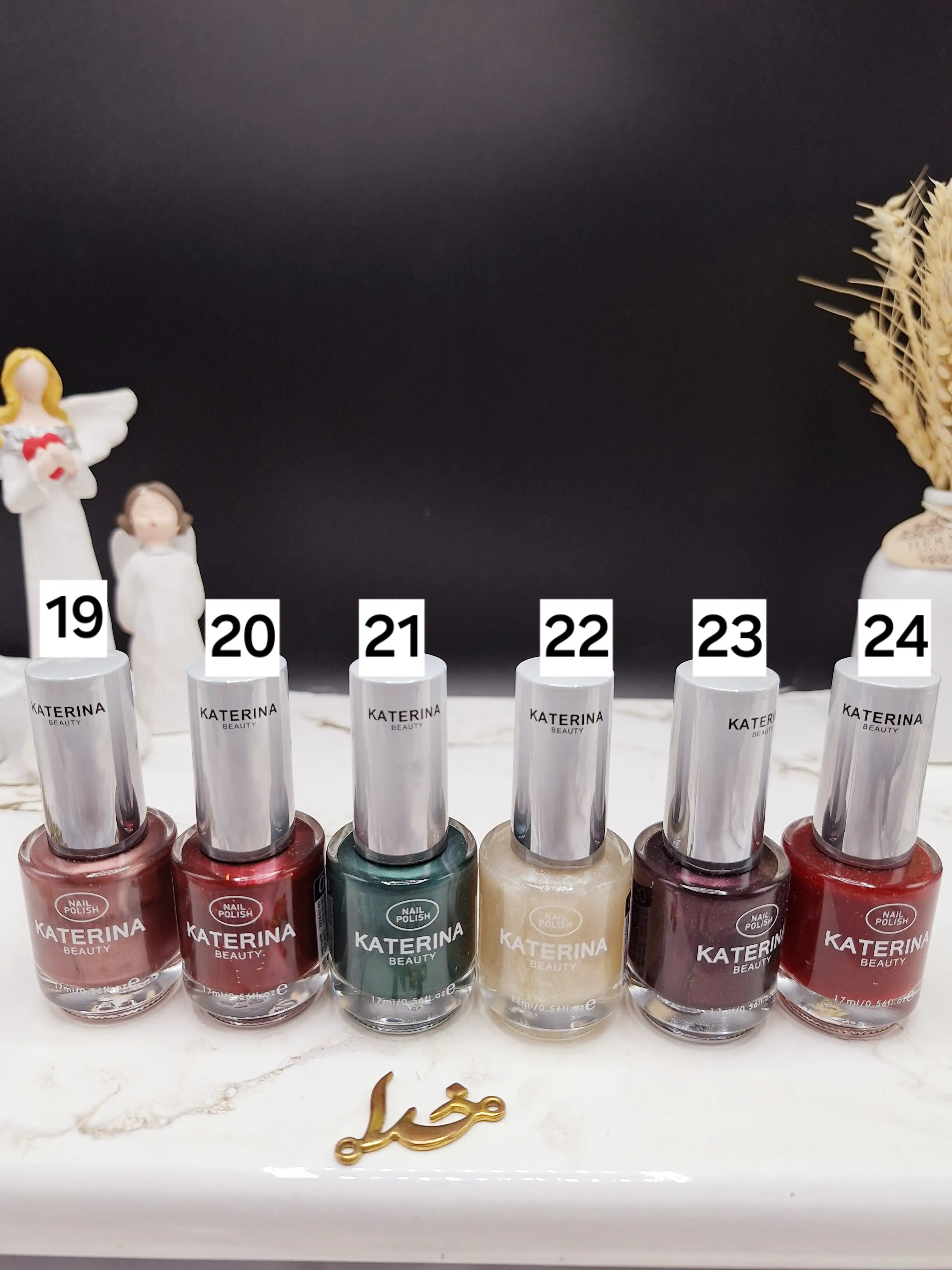 لاک ناخن نایلی پولیش برند کاترینا KATERINA کد 9015