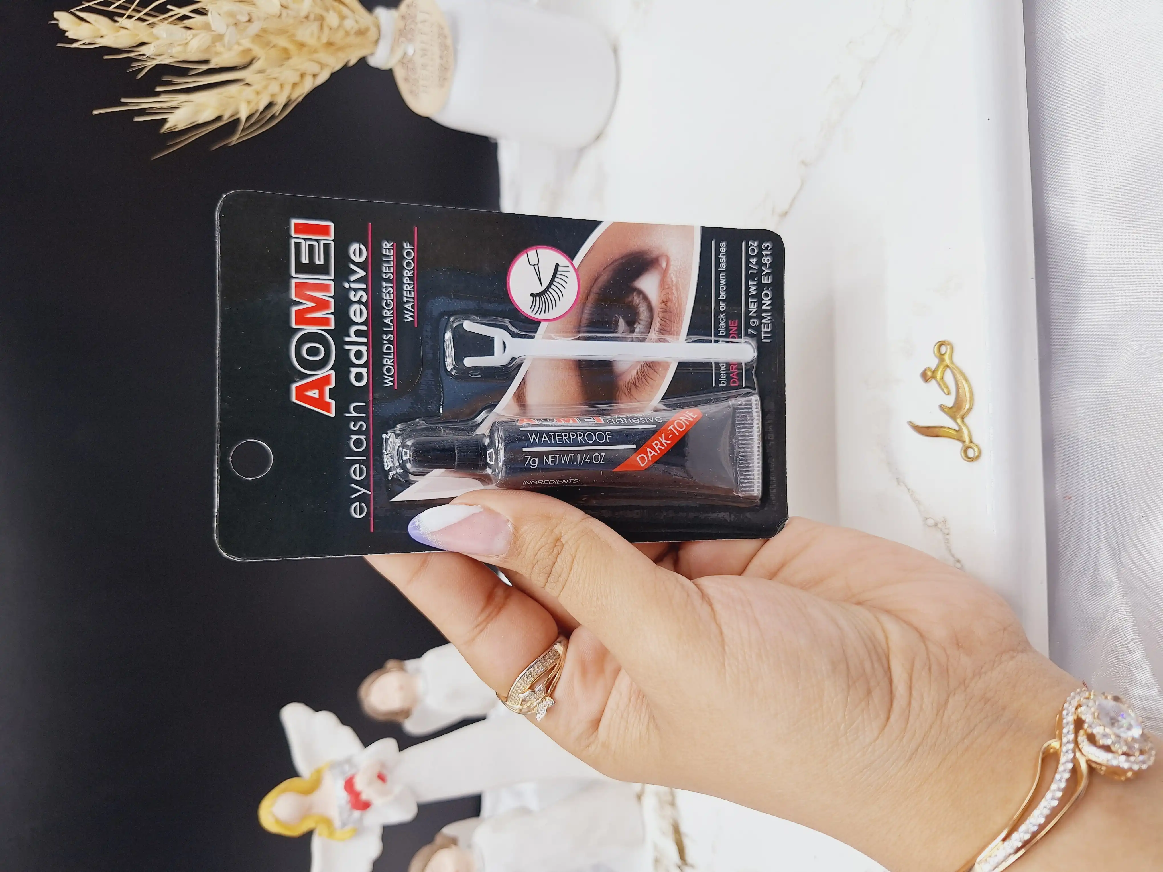 چسب مژه ضد آب قوی AOMEI کد EY_813