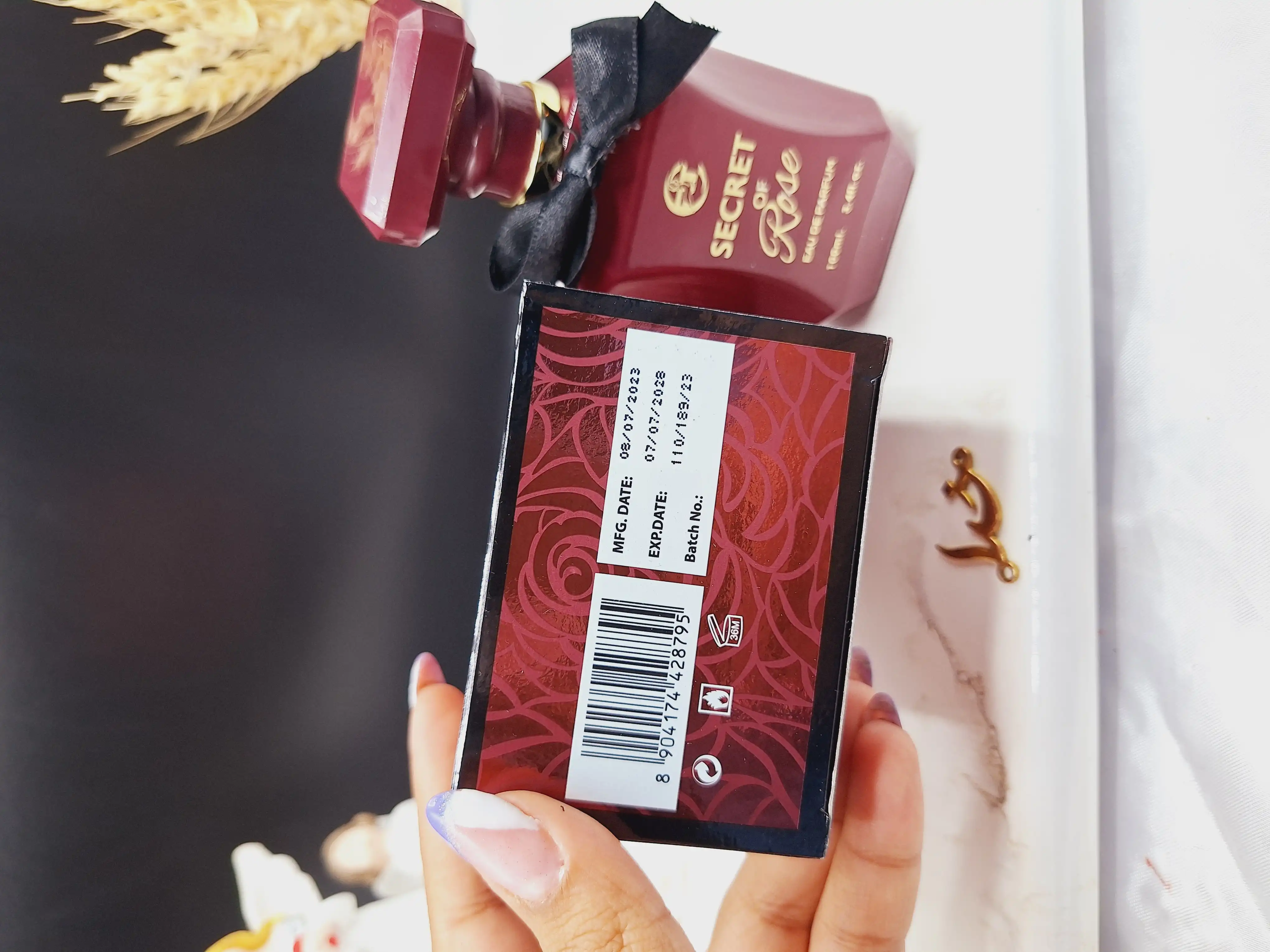 ادکلن 100 میل برند سکرت رز SECRET OF ROSe کد 8795