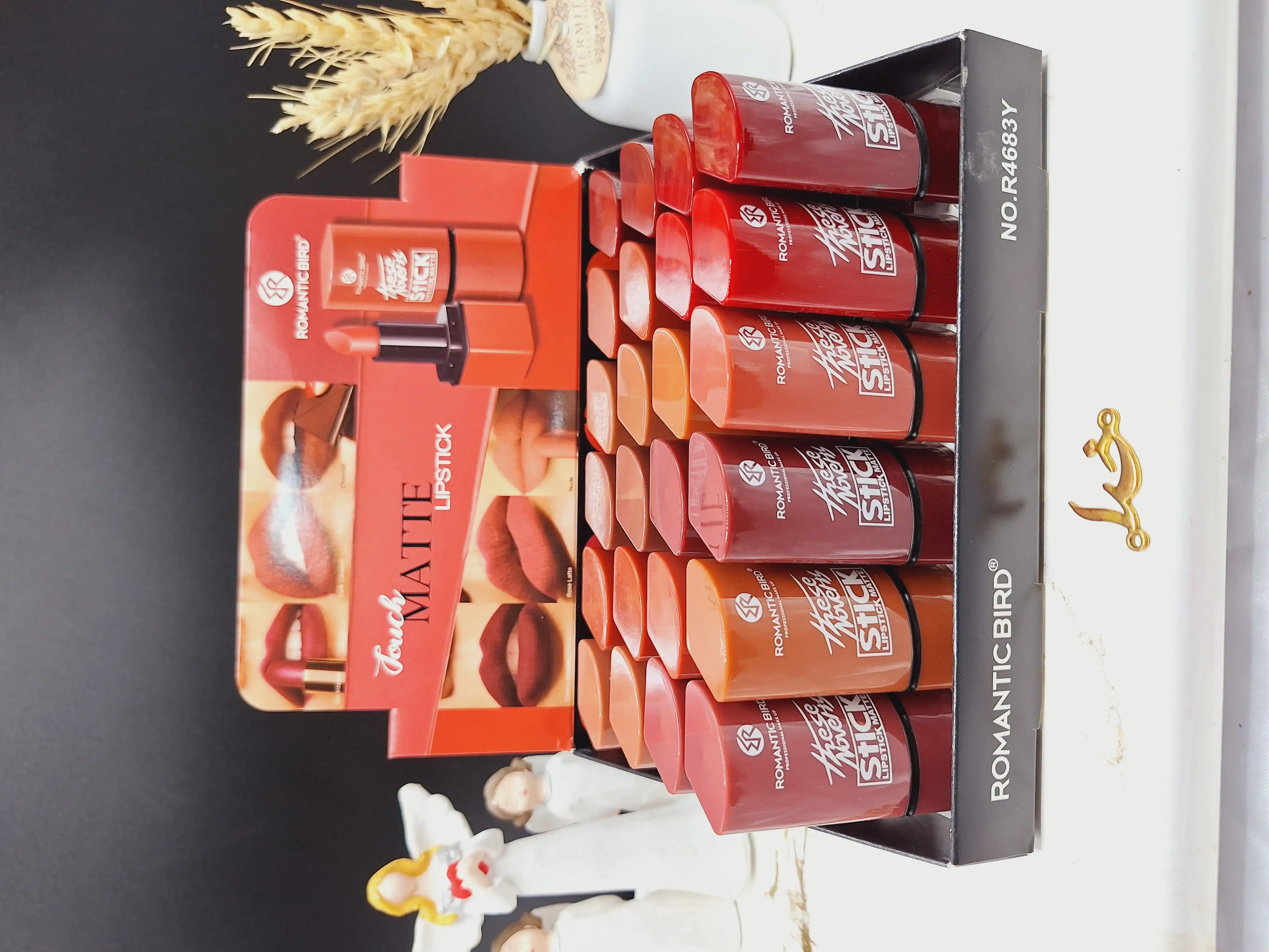 پک رژ جامد 6 عددی برند رومانتیک برد ROMANTIC BIRD کد R 4683Y