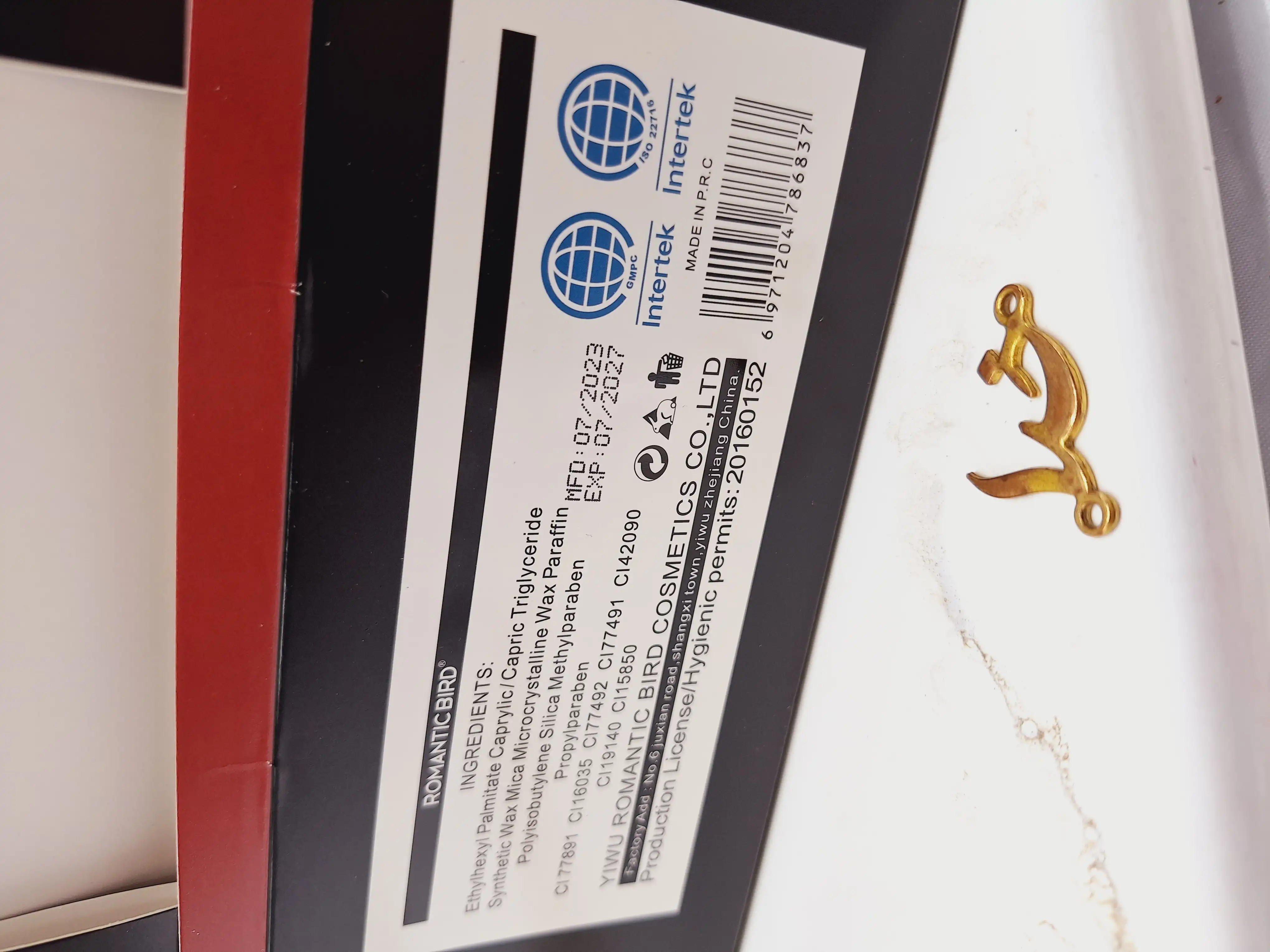 پک رژ جامد 6 عددی برند رومانتیک برد ROMANTIC BIRD کد R 4683Y