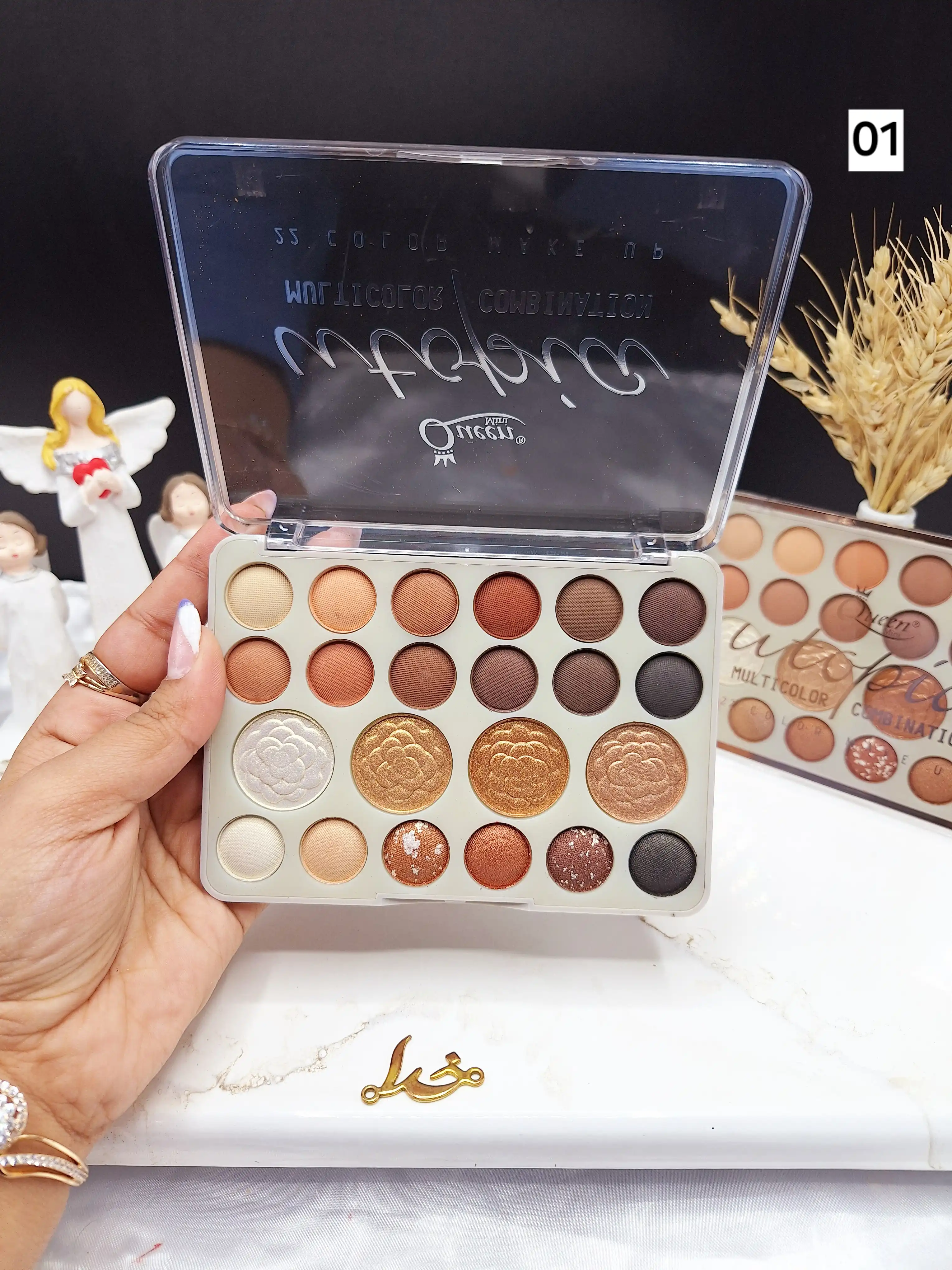 پالت سایه 22 رنگ مینی کوئین Mini Queen کد MQ 2337_2