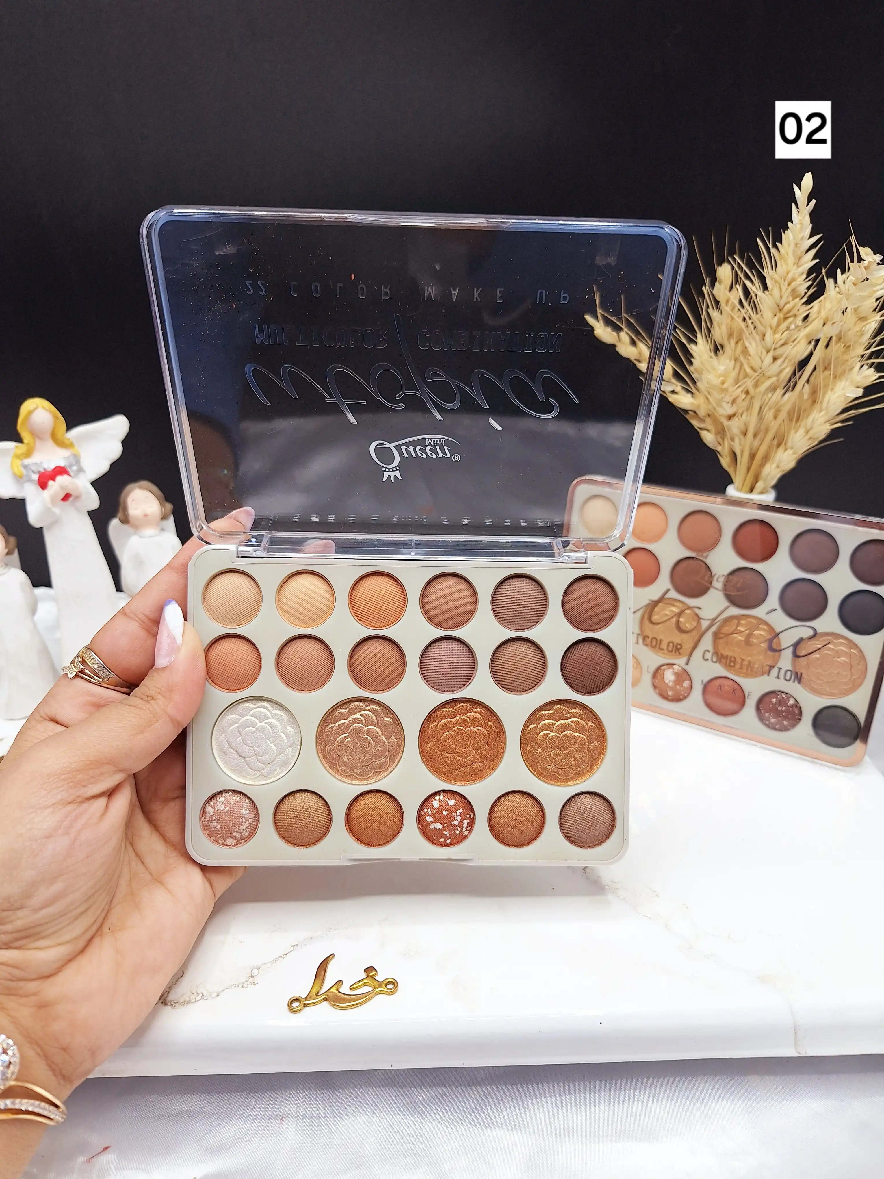 پالت سایه 22 رنگ مینی کوئین Mini Queen کد MQ 2337_2