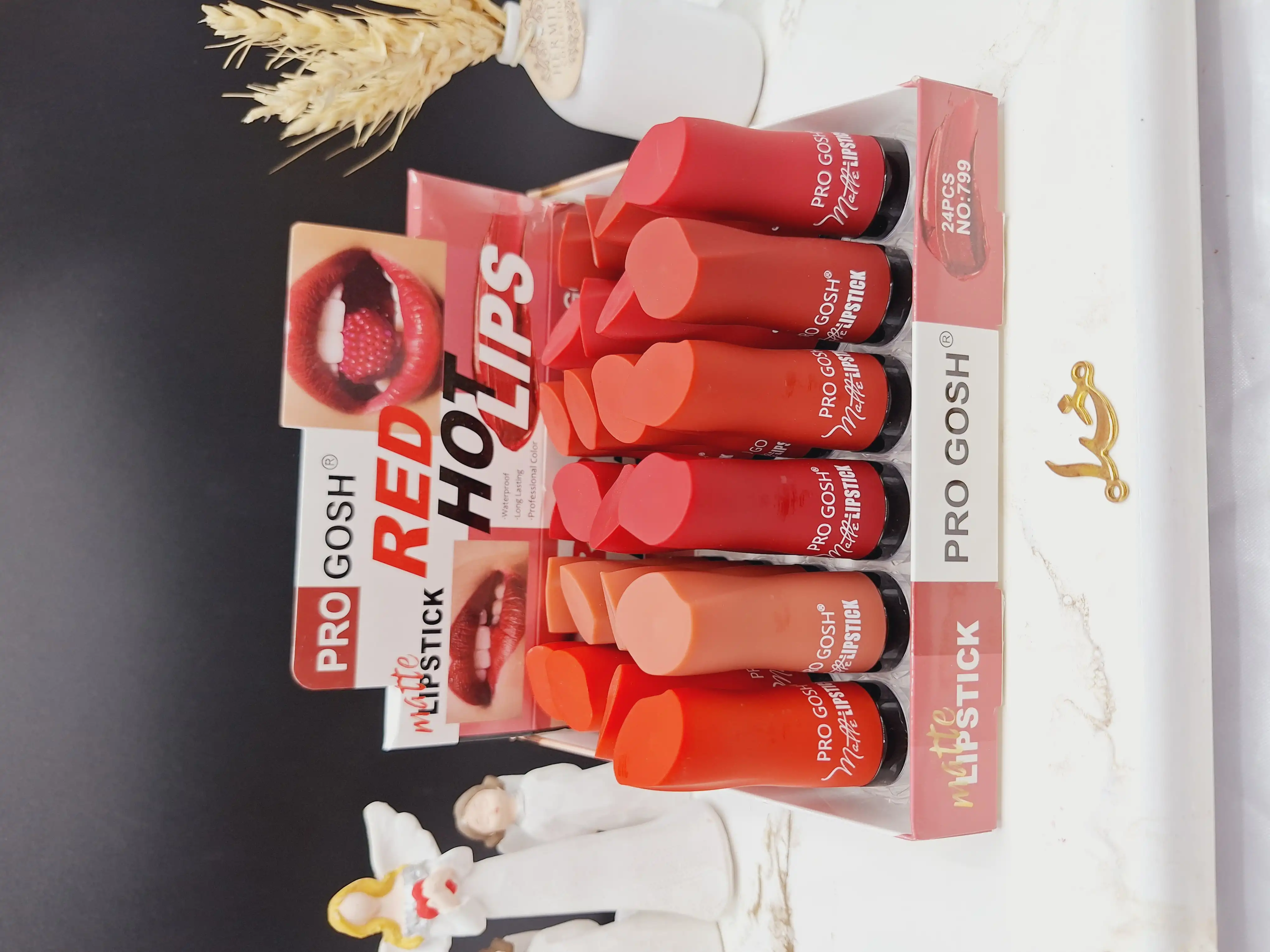 پک رژ لب جامد 6 عددی برند پرو گاش PRO GOSH کد 799