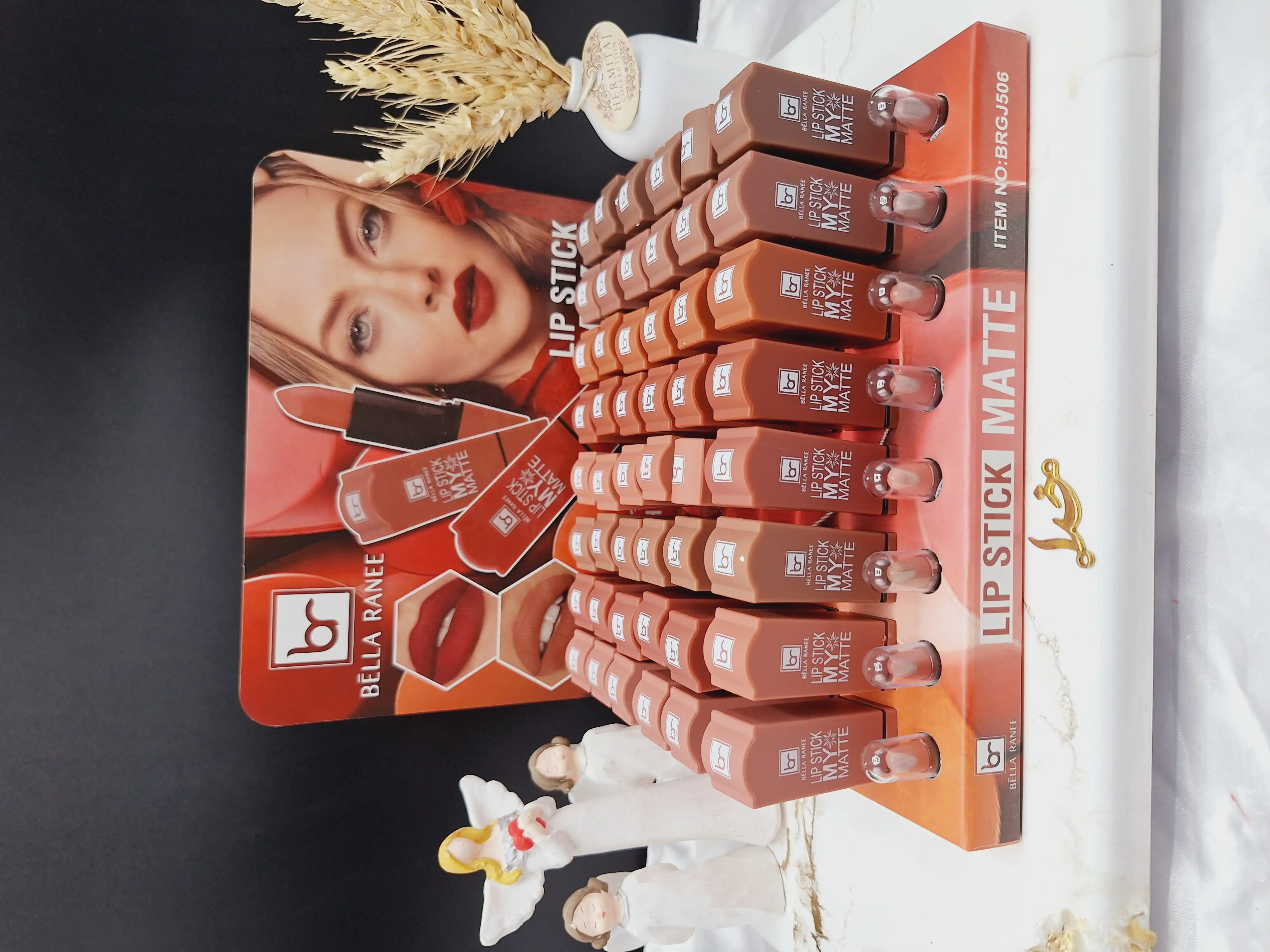 پک رژ لب جامد 8 عددی برند BELLA RANEE کد BRGJ506