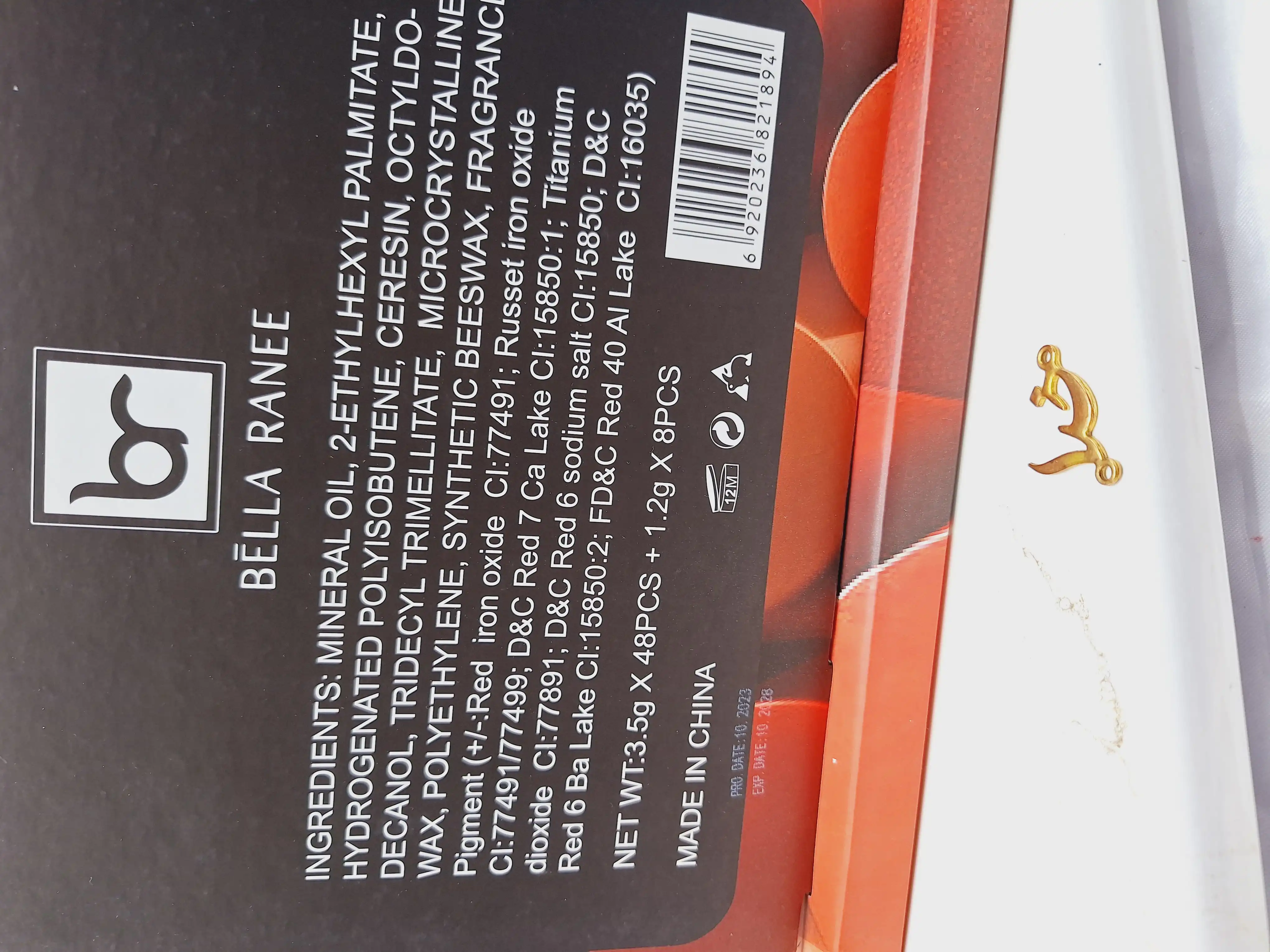 پک رژ لب جامد 8 عددی برند BELLA RANEE کد BRGJ506