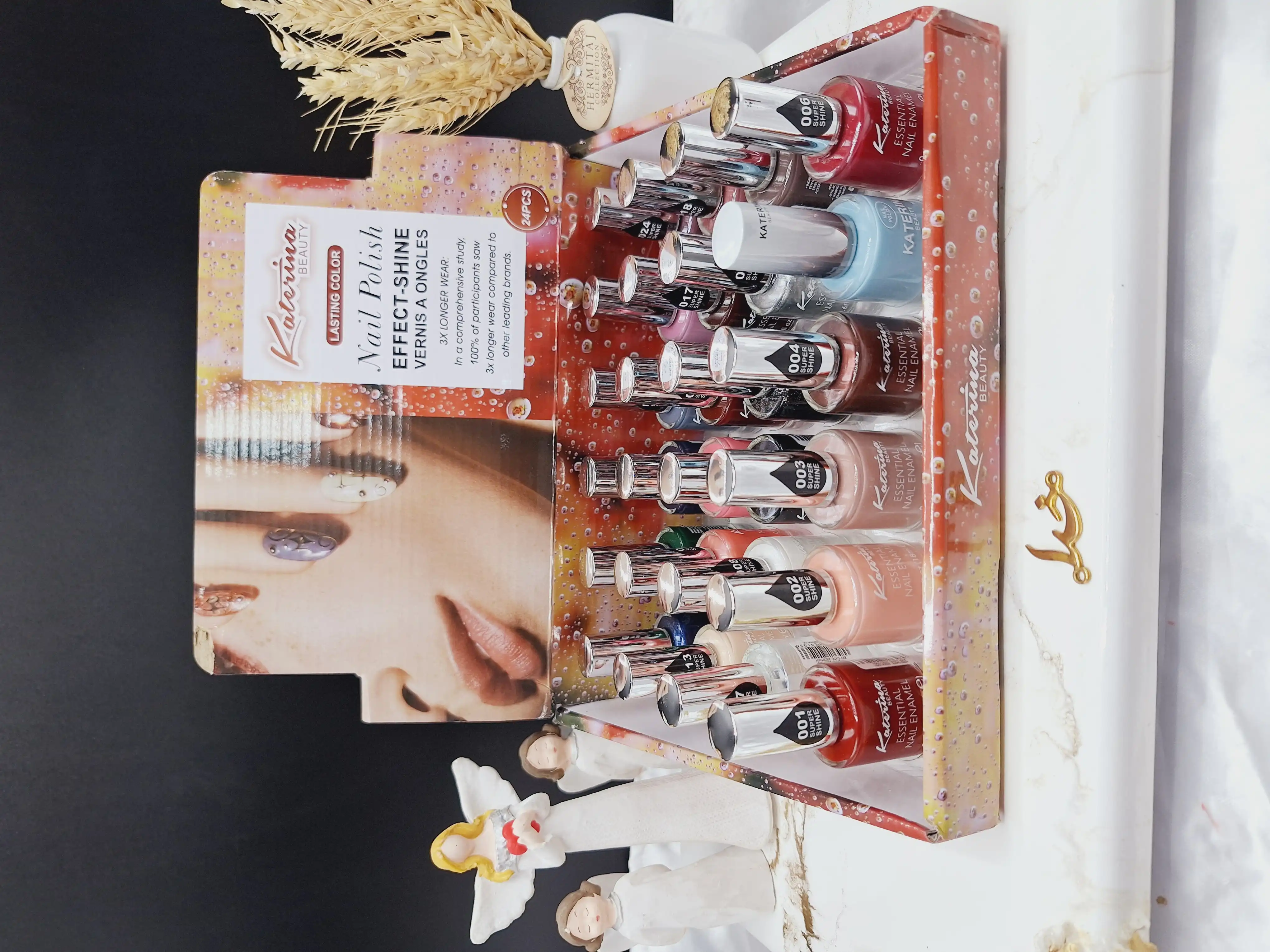 لاک ناخن برند کاترینا Katerina کد 20103A-B