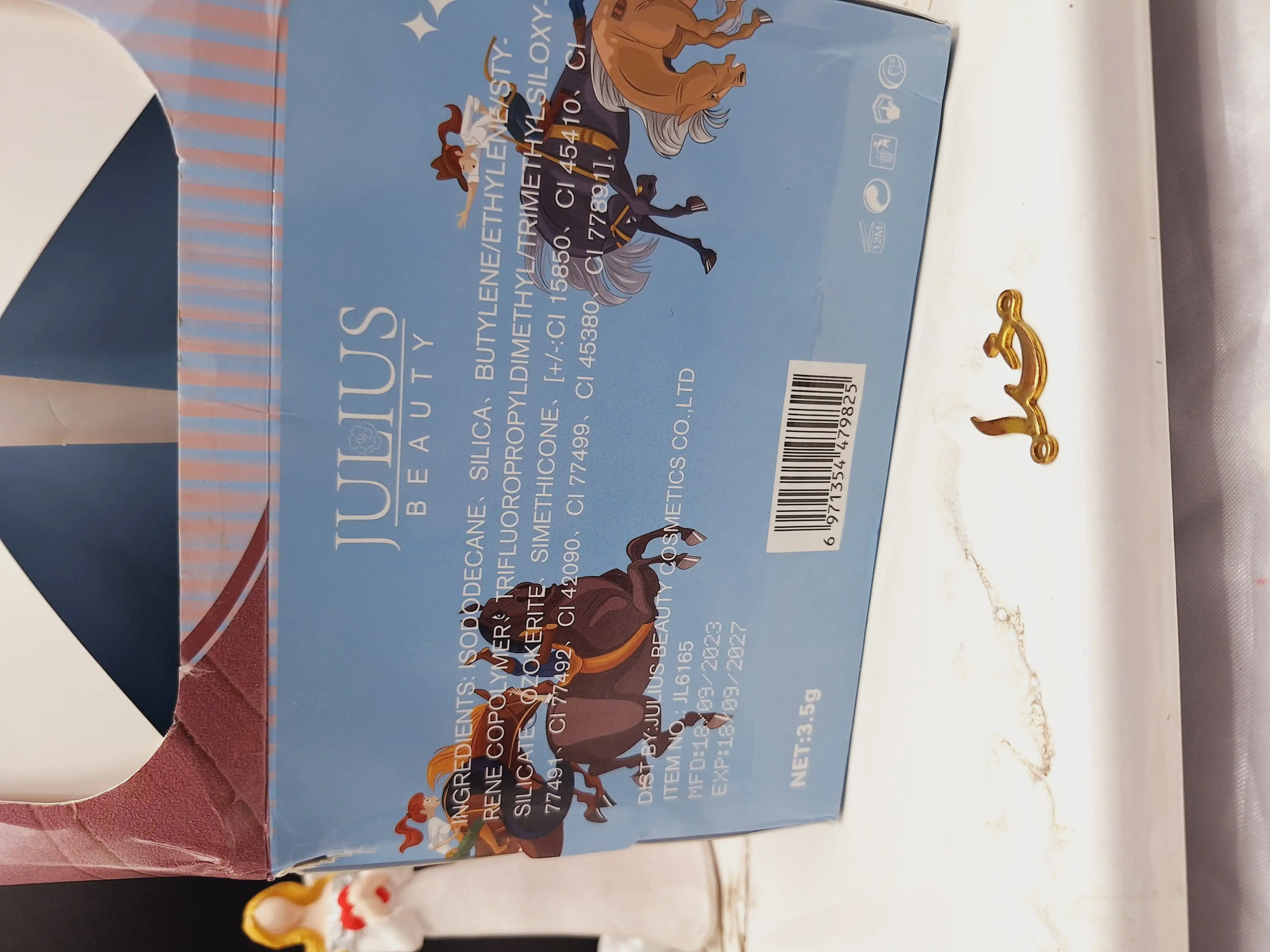 پک رژ لب مایع 6 عددی برند جولیوس JULIUS کد JL 6165