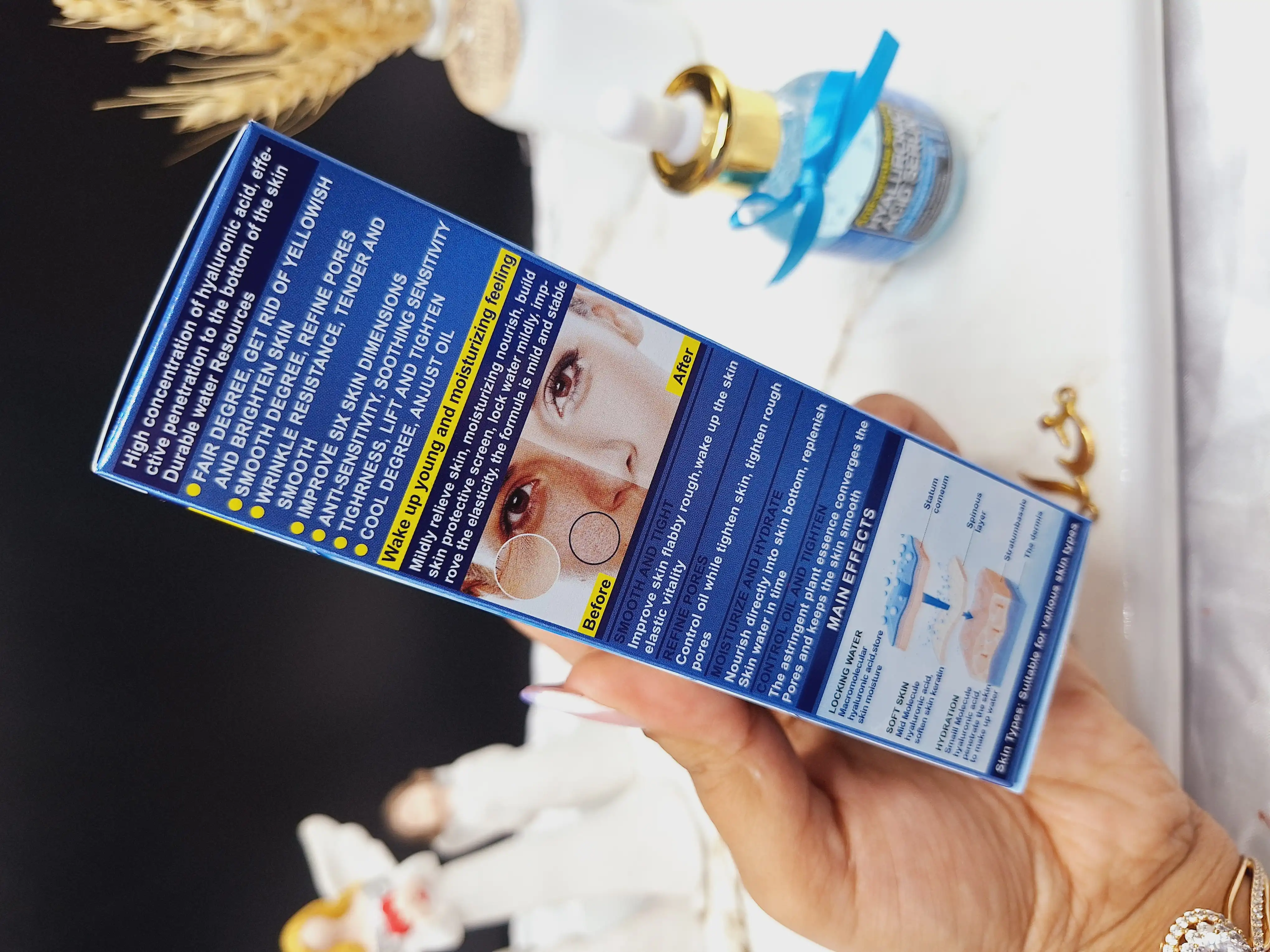 سرم ضد چروک حرفه ای برند وکالی WOKALI کد KL 010