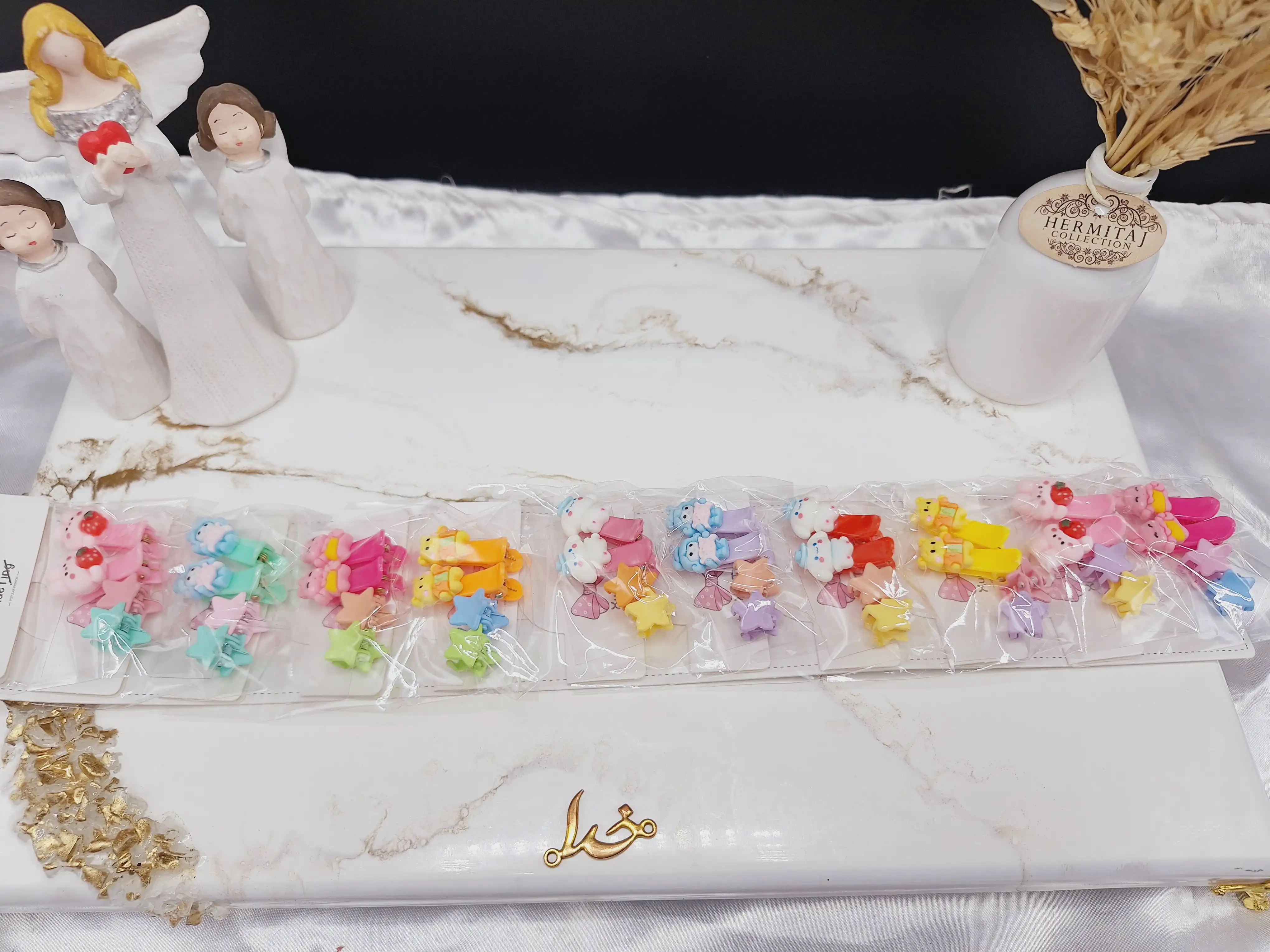 پک پنس و گیره مو طرح حیوانات فانتزی