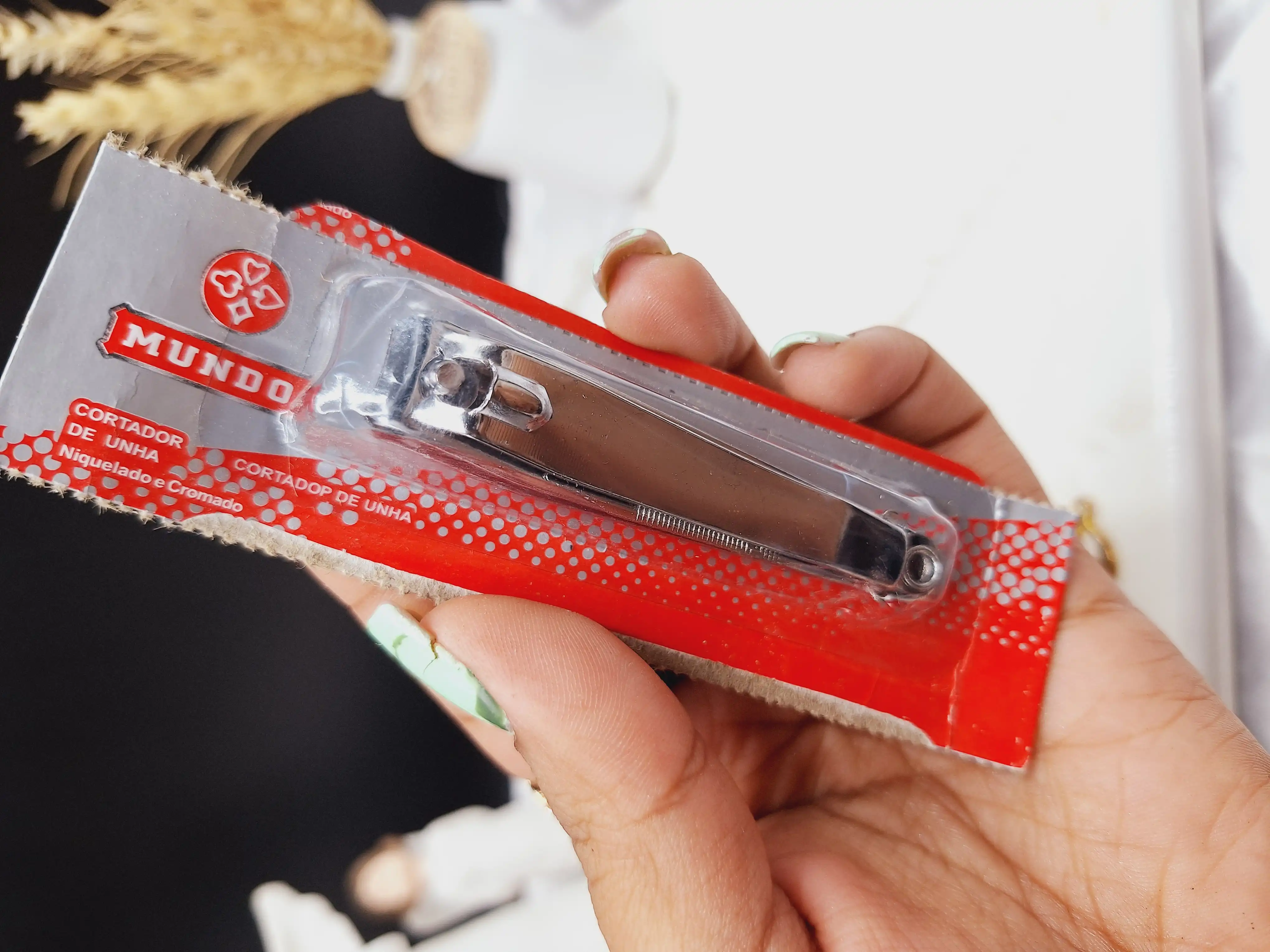 ناخن گیر با کیفیت ساده استیل همراه با سوهان برند MUNDO