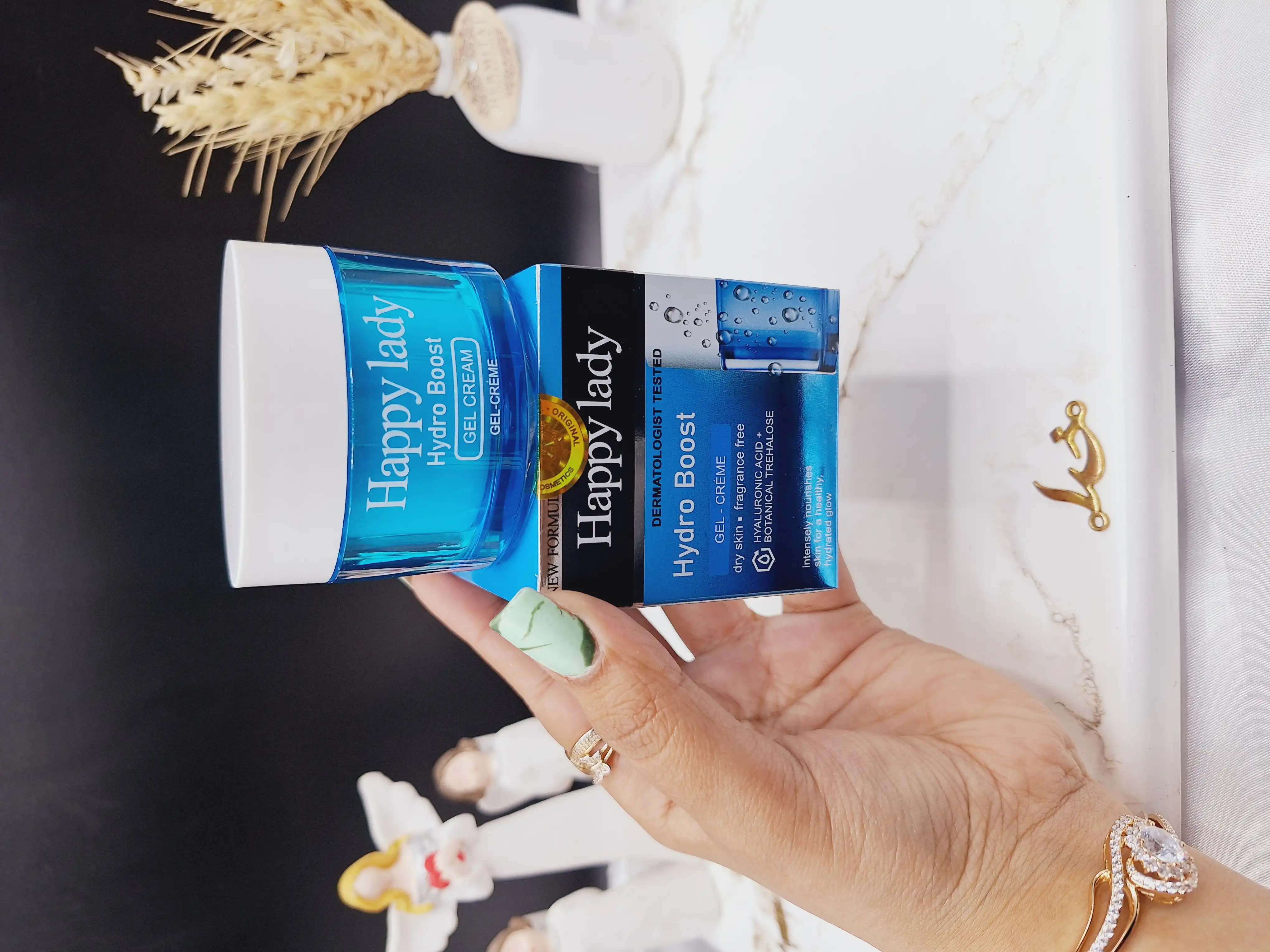 کرم ژل آبرسان اورجینال تغدیه کننده پوست هپی لیدی Happy lady اورجینال کد HL224