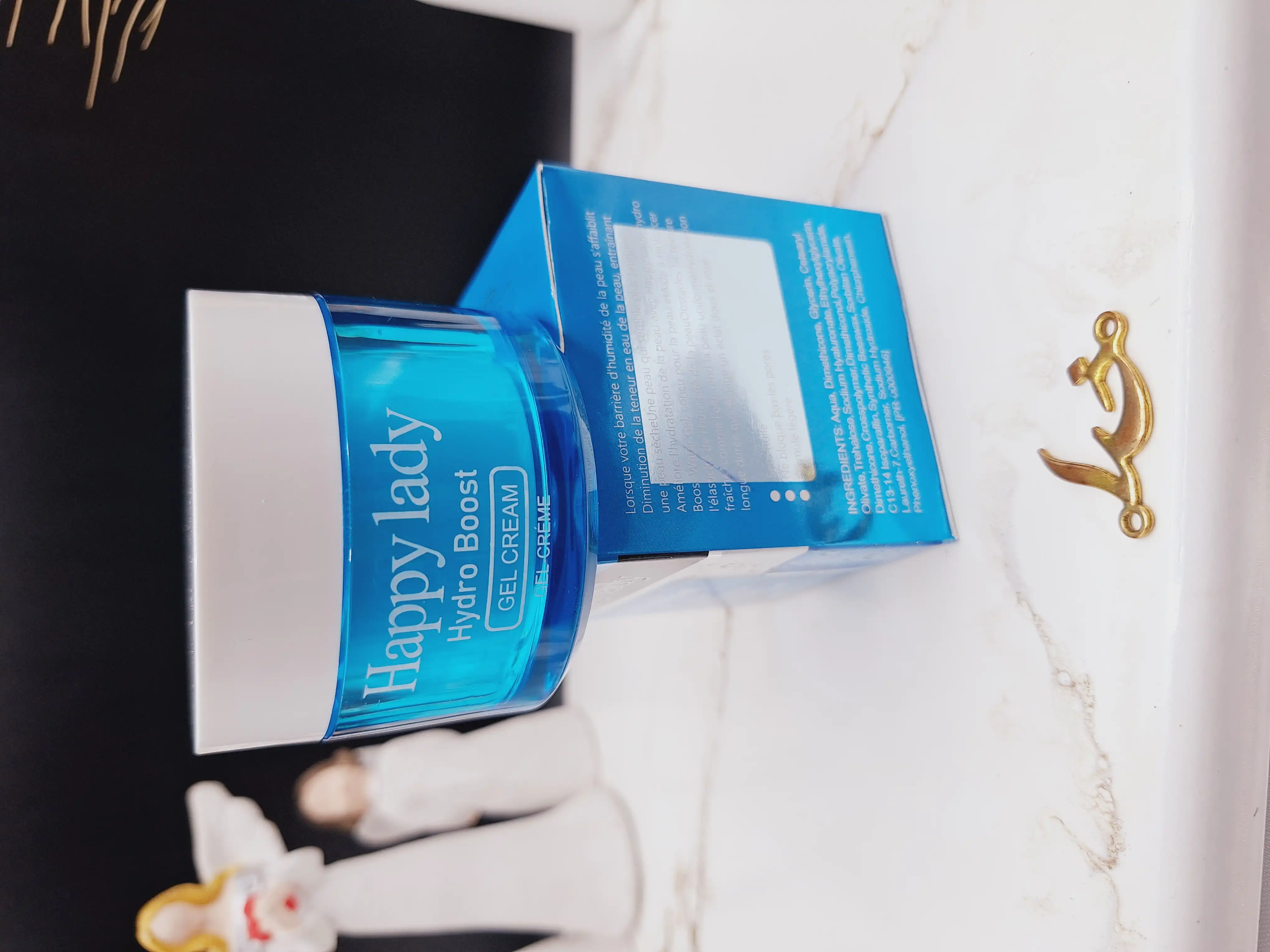 کرم ژل آبرسان اورجینال تغدیه کننده پوست هپی لیدی Happy lady اورجینال کد HL224