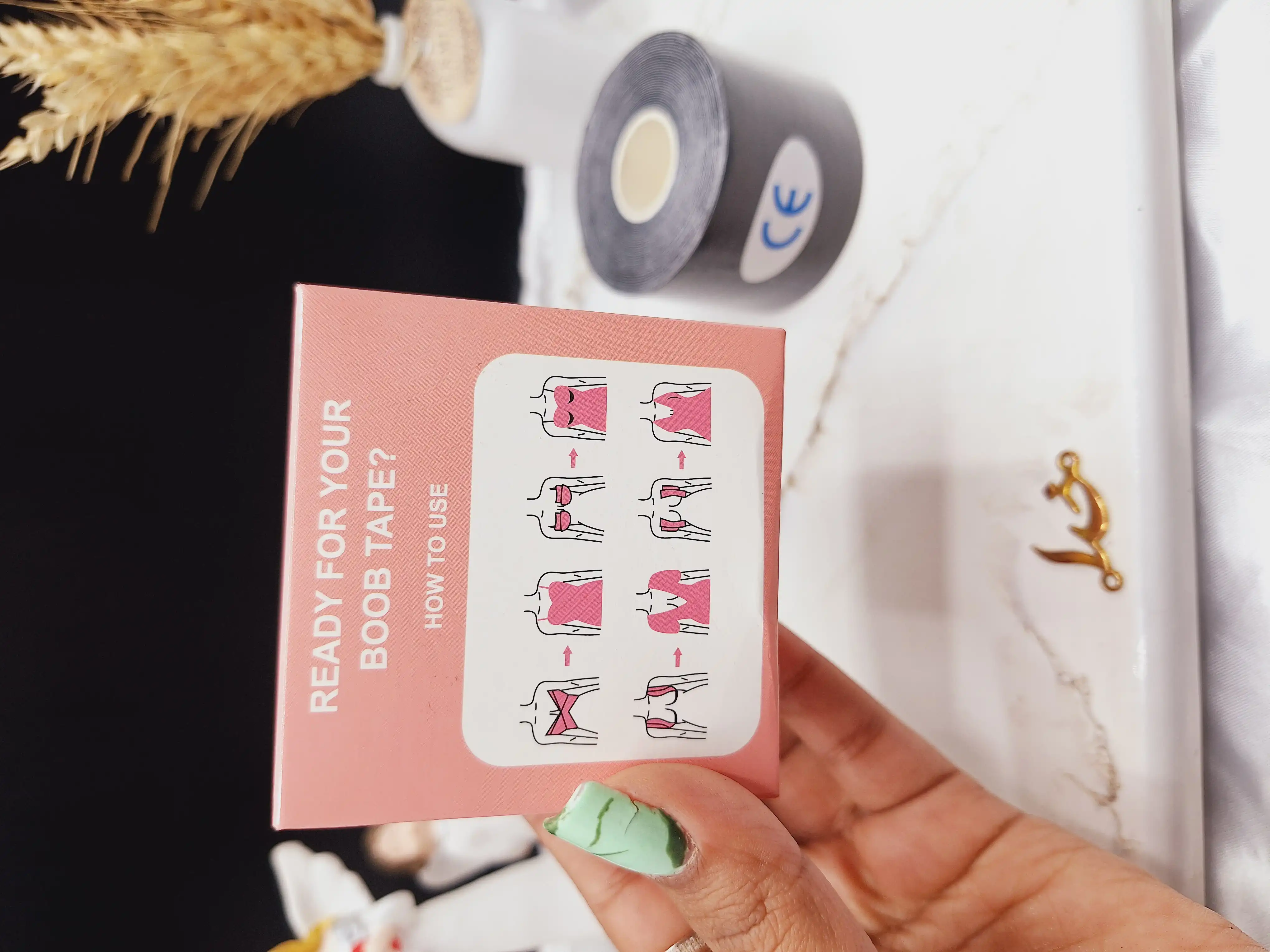 چسب رولی مشکی لیفت سینه BOOB TAPE اصلی