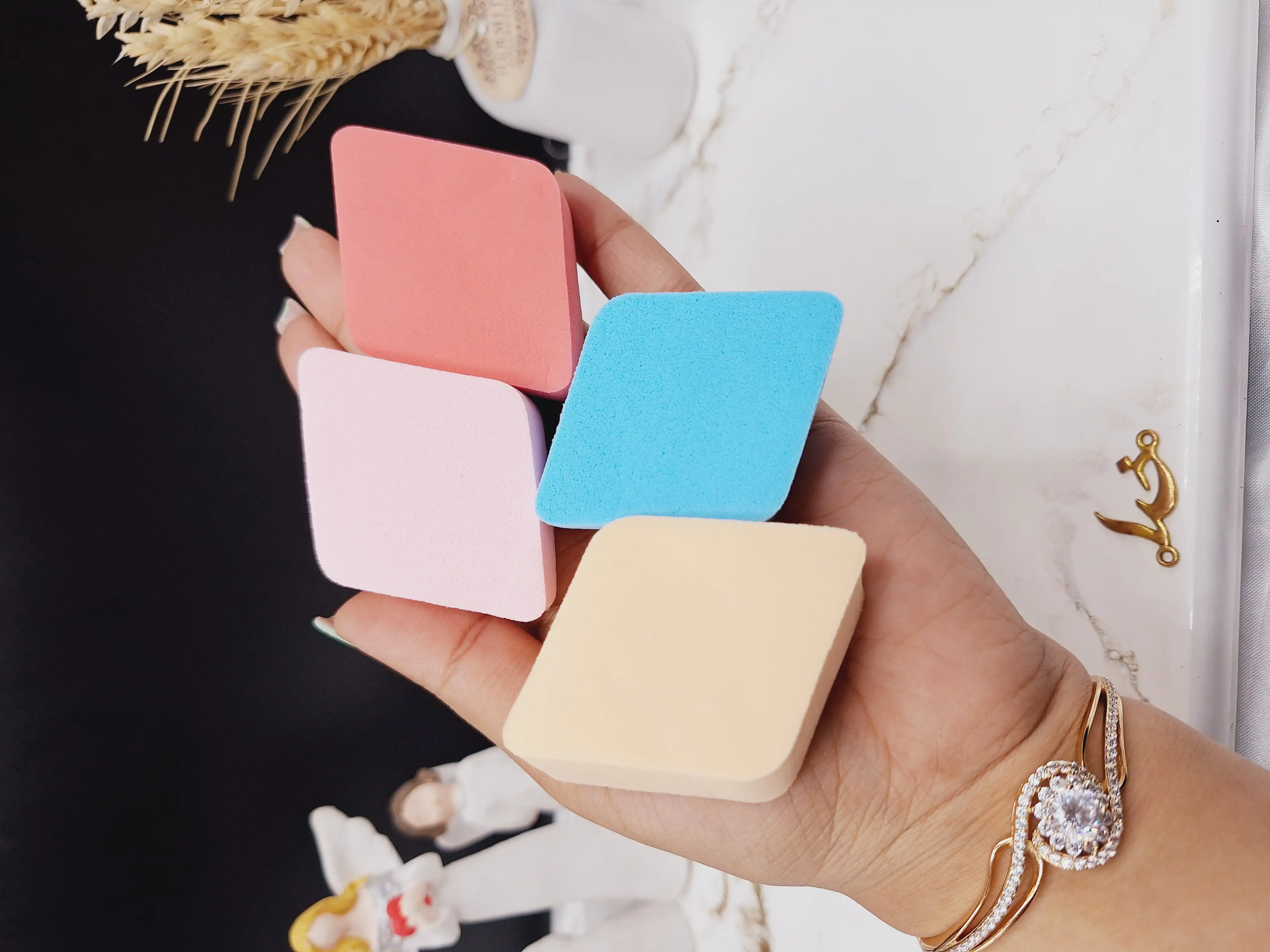 پد 4تیکه میکاپ برند ‏MELOILAMEL‏ کد SH2201