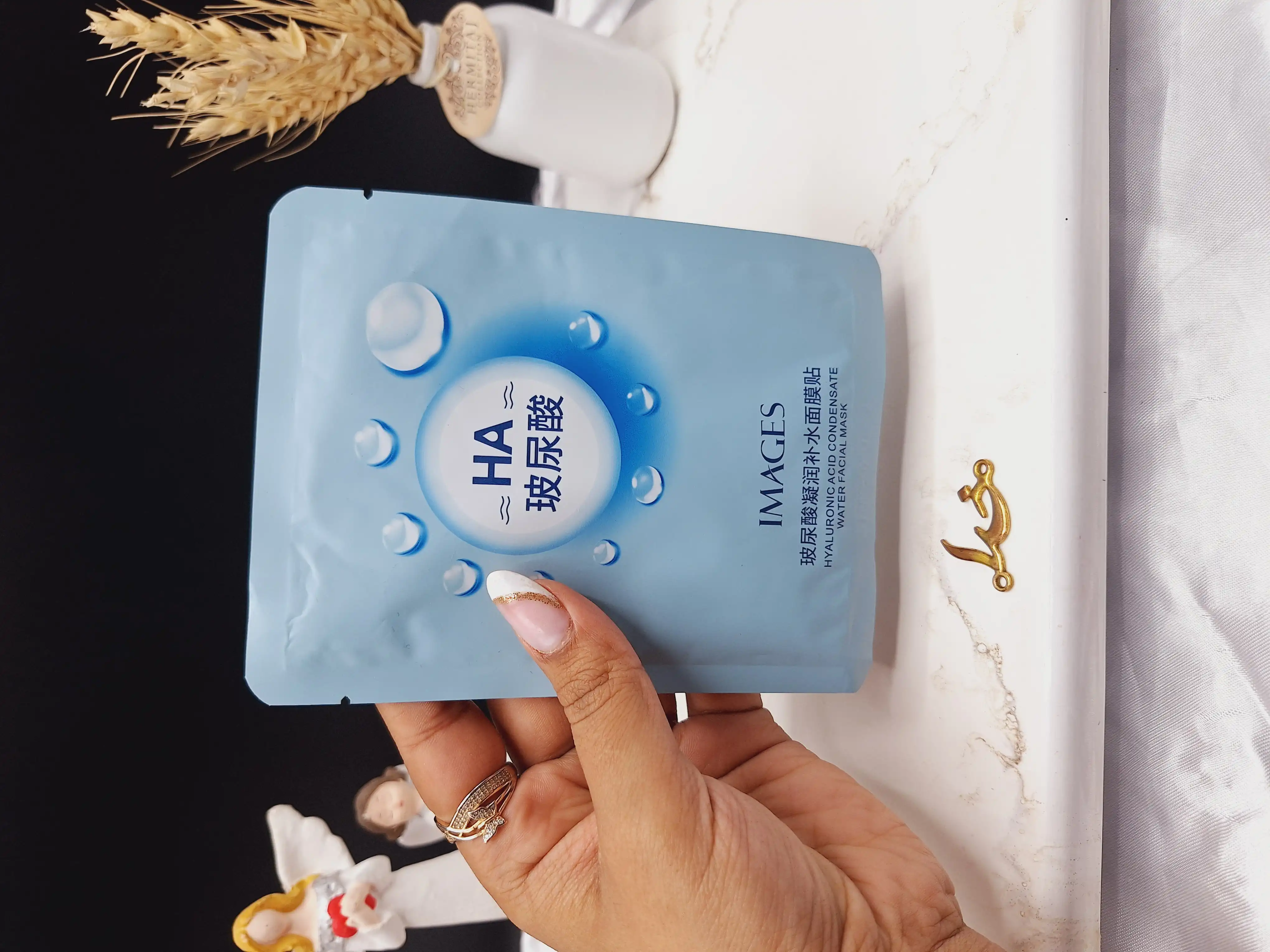 ماسک ورقه ای هیالورونیک اسید آبی ایمیجز IMAGES  کد XXM1189