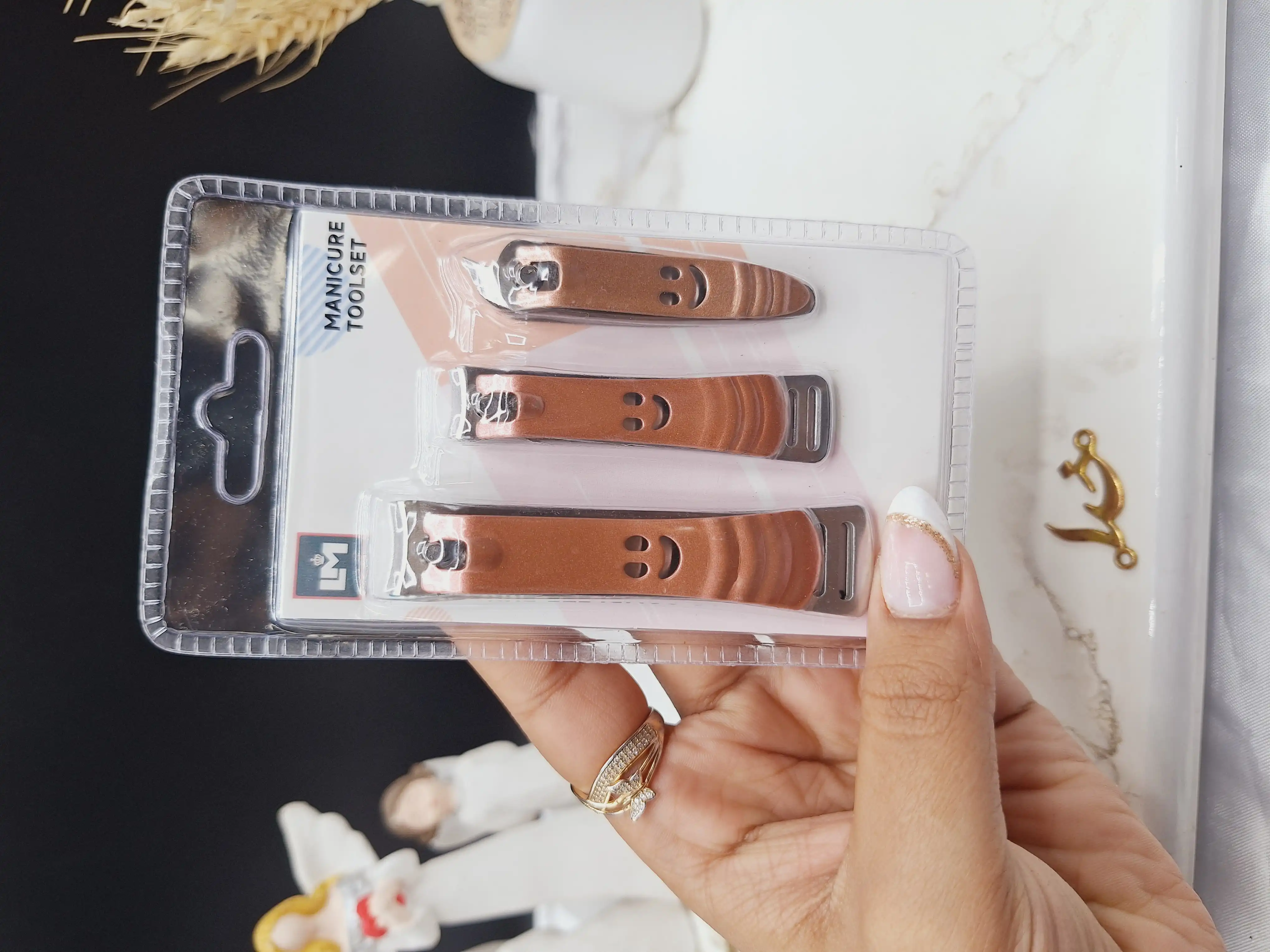 پک ناخن گیر 3 عددی MANICURE TOOL کد 1122