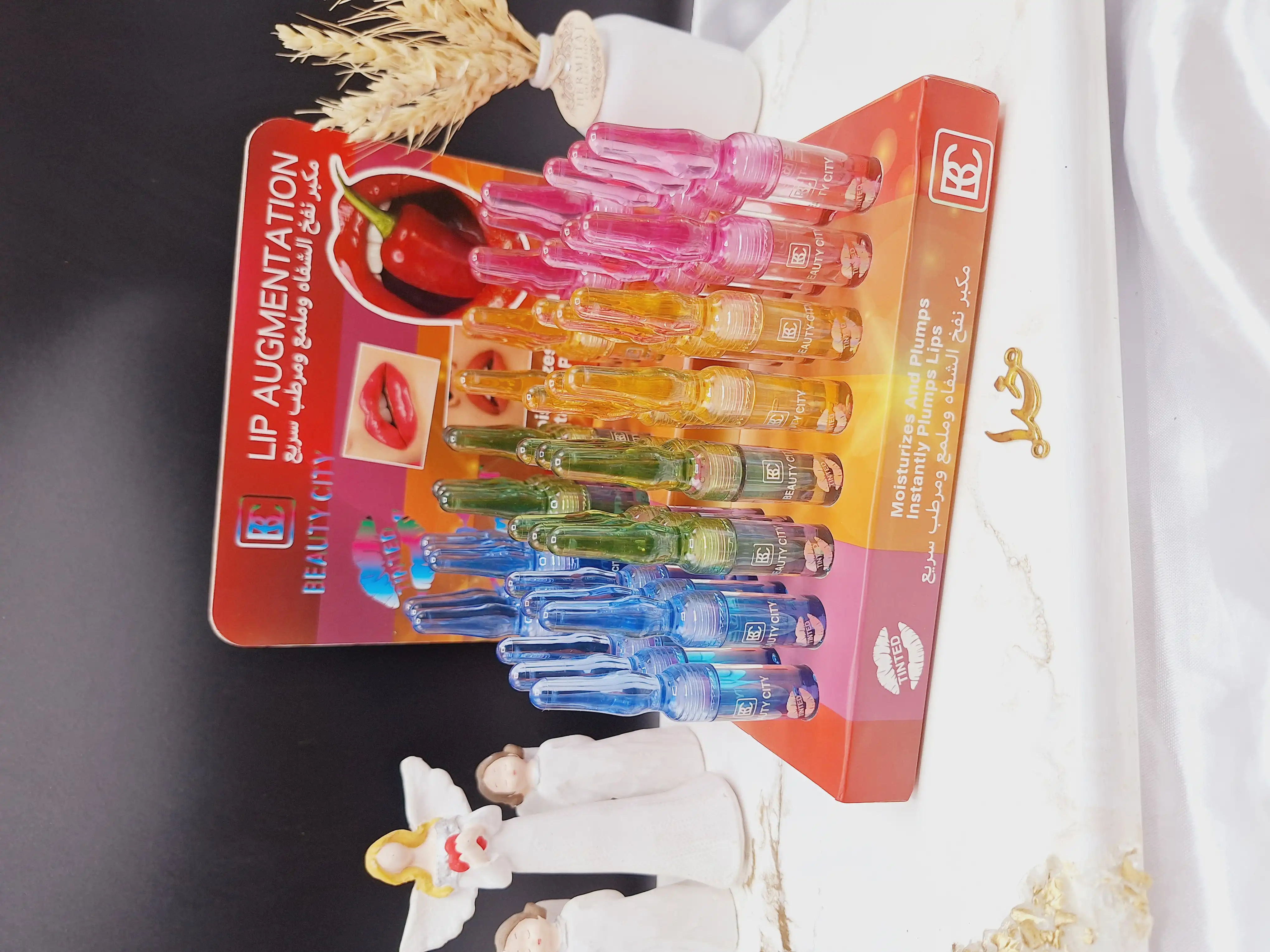 برق لب و حجم دهنده لب فلفلی آمپولی BEAUTY CITY