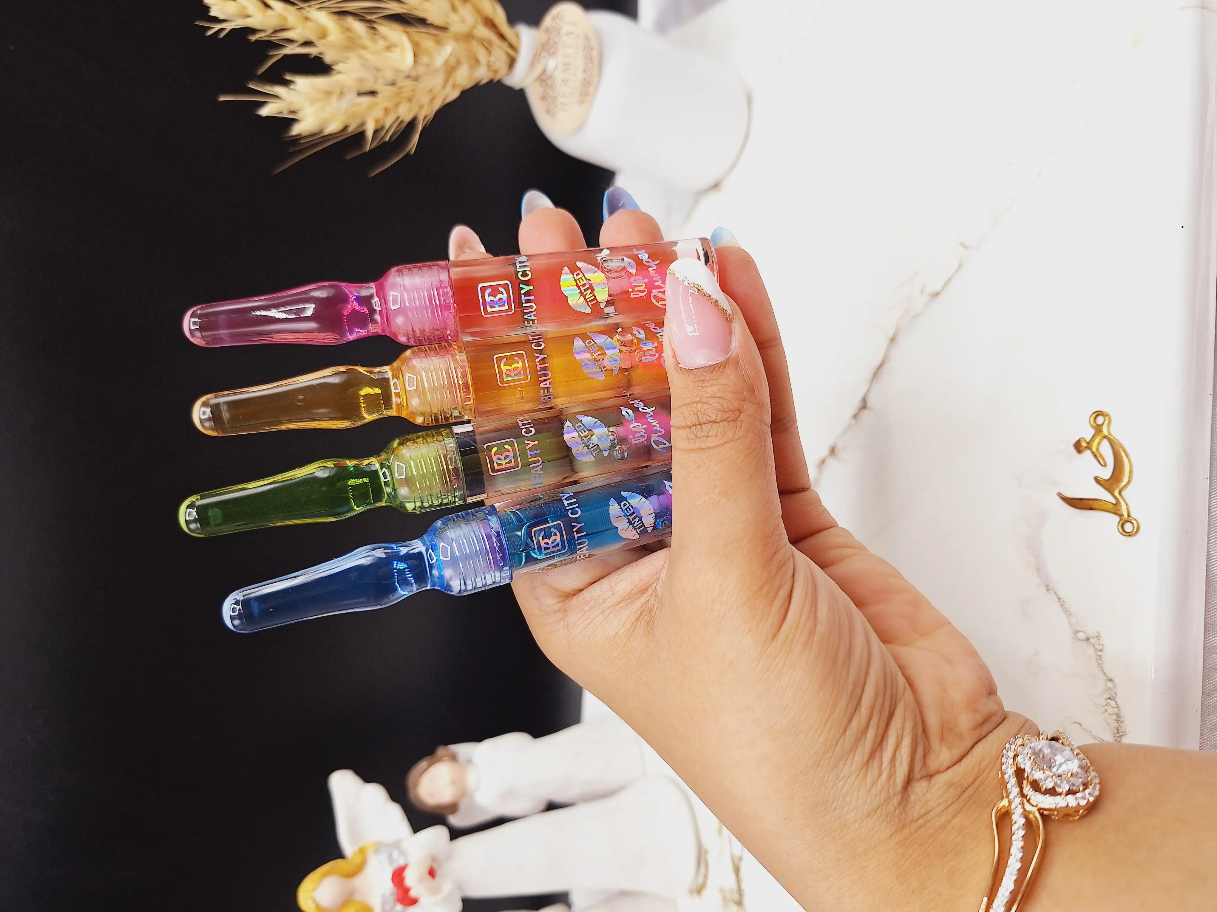 برق لب و حجم دهنده لب فلفلی آمپولی BEAUTY CITY