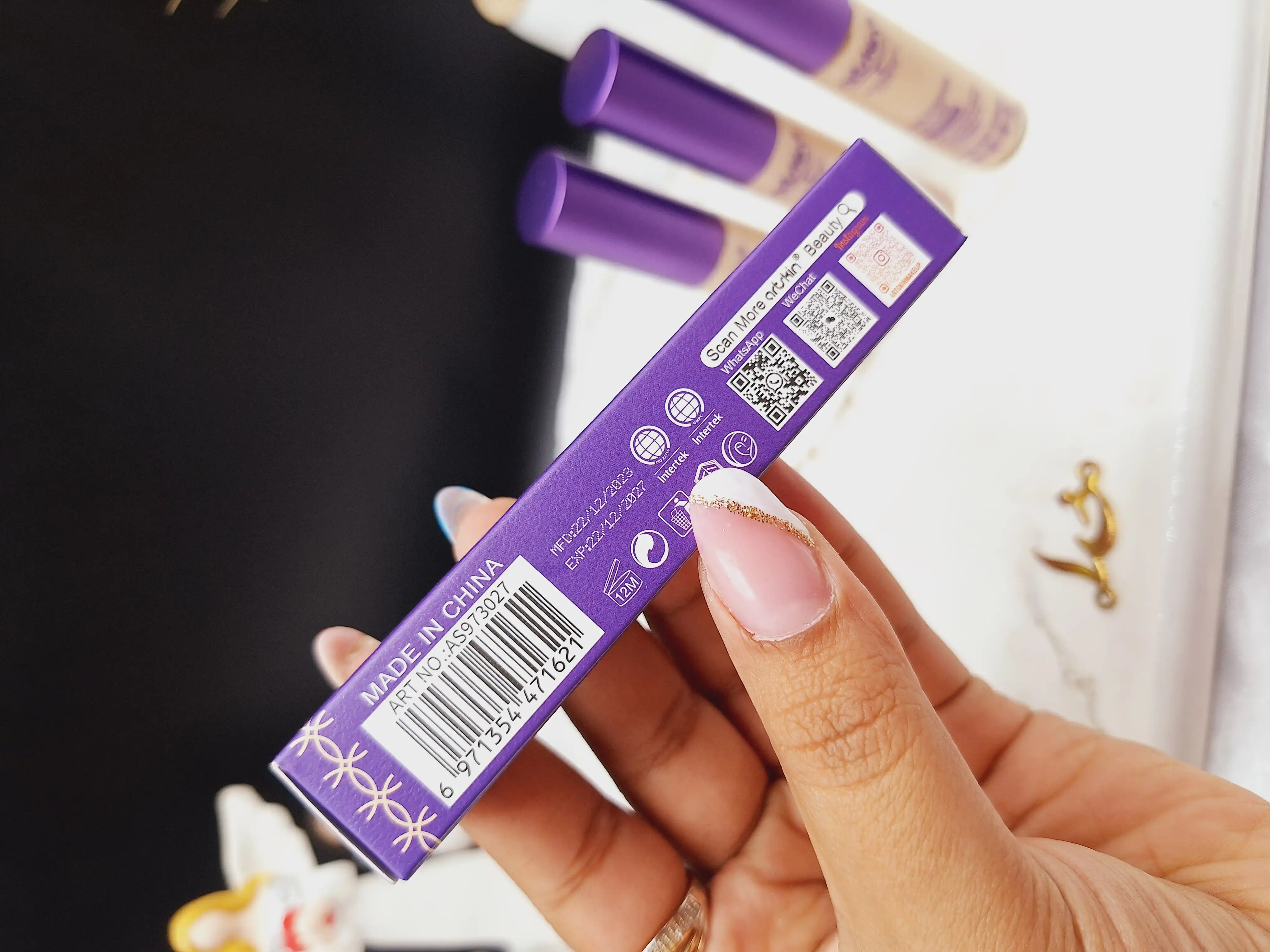 کانسلیر زیر چشم برند آرت اسکین artskin (کارتن بنفش) کد SA973027