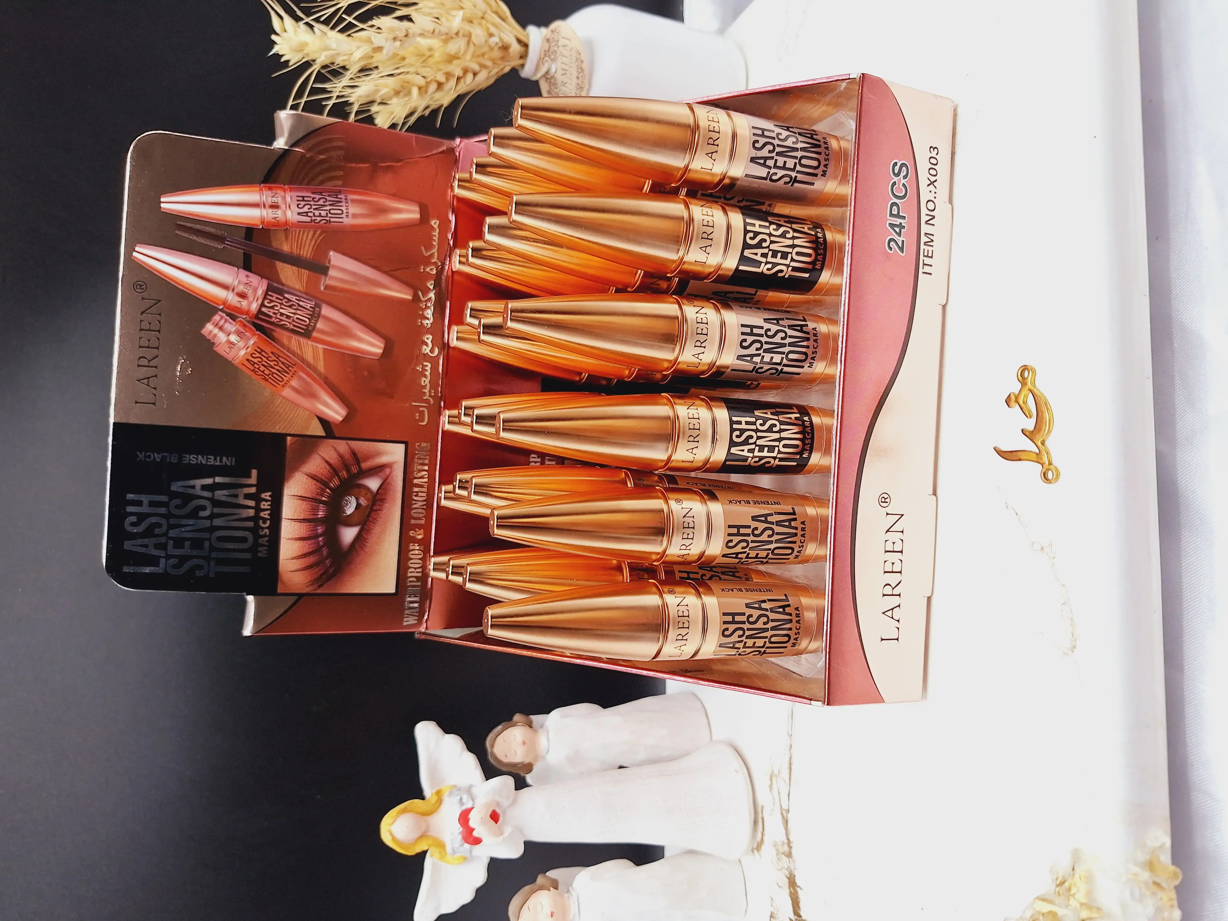 ریمل حجم دهنده و فر کننده مژه کیفیت عالی LAREEN کد X003