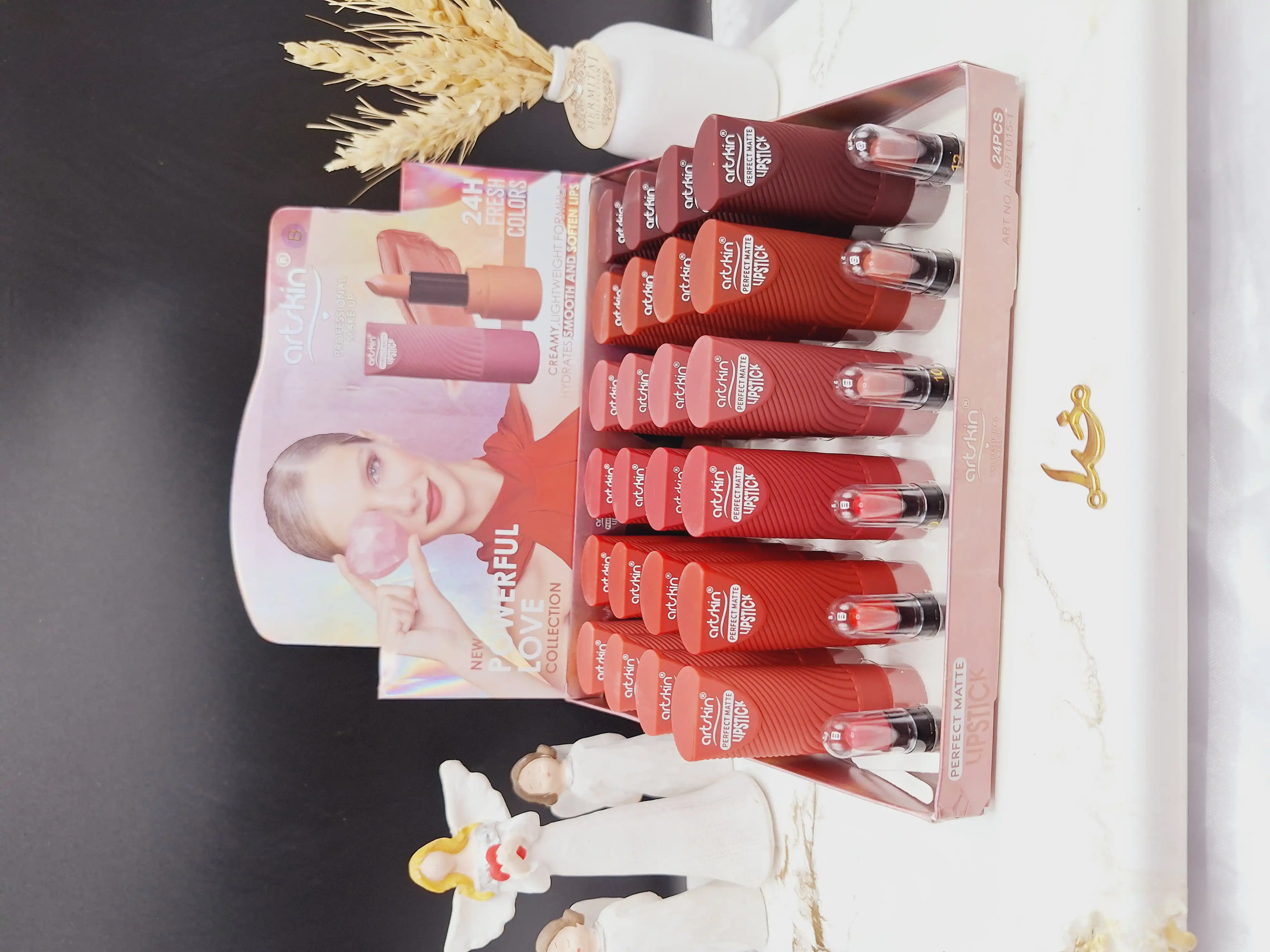 پک 6 عددی رژ جامد 24 ساعته آرت اسکین artskin  کد SA971015-1