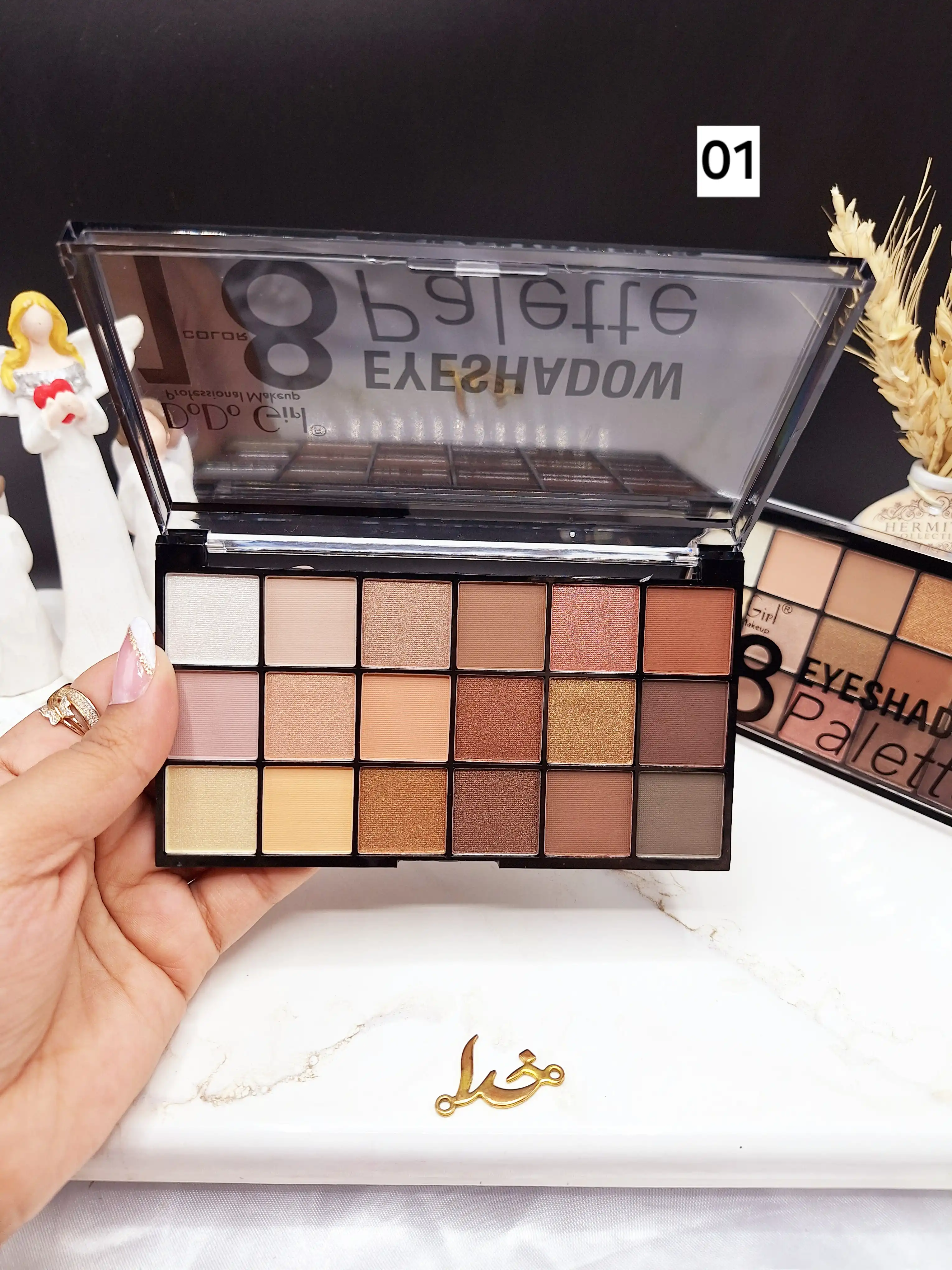 سایه جذاب 18 رنگ DoDe Girl کد D3067