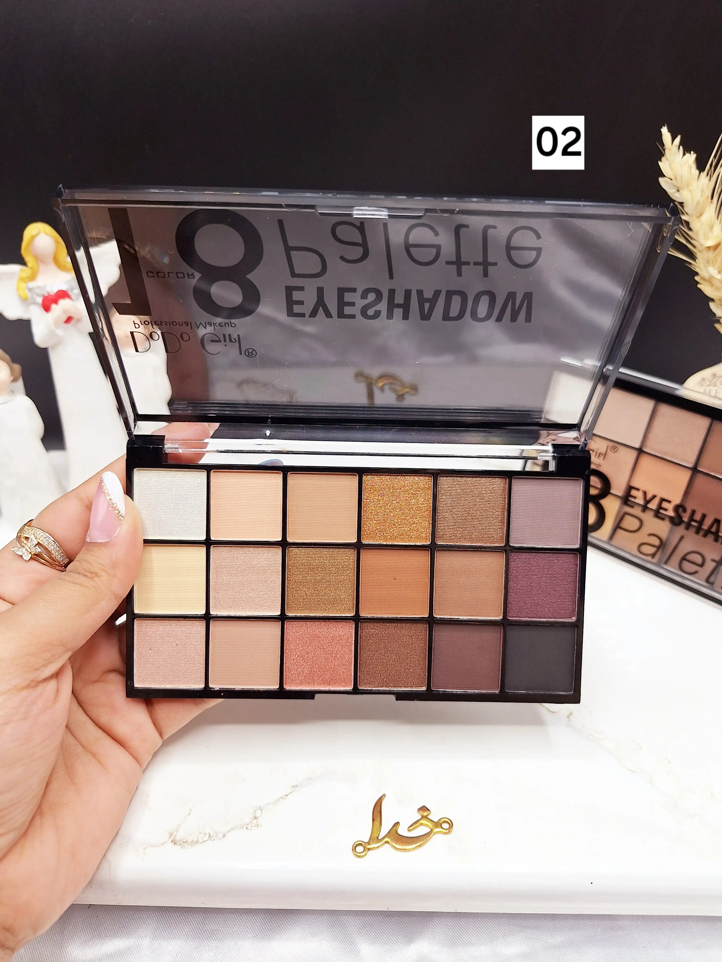 سایه جذاب 18 رنگ DoDe Girl کد D3067