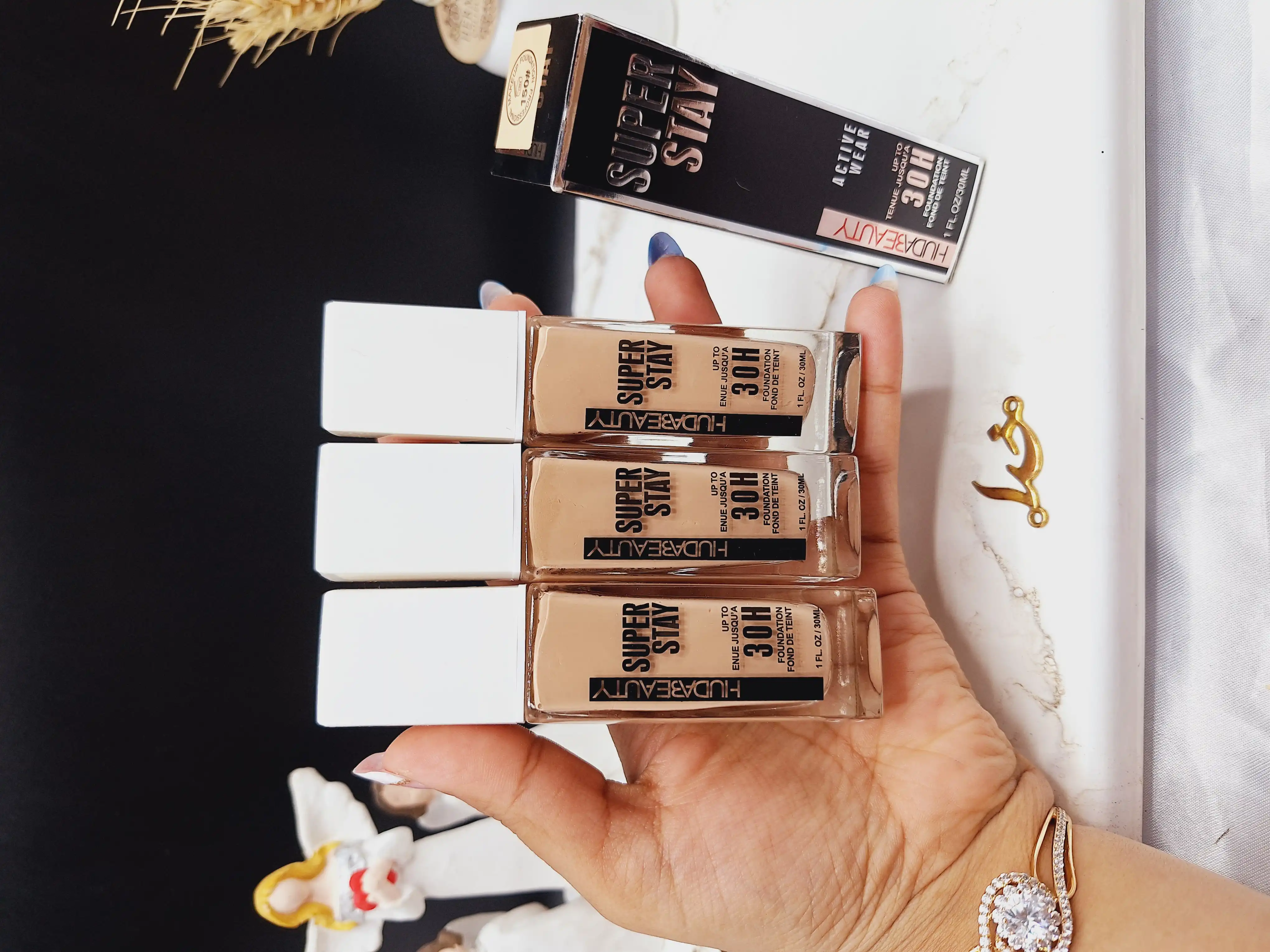 کرم پودر سوپر استی 30 ساعته میبلین SUPER STAY کد 1180