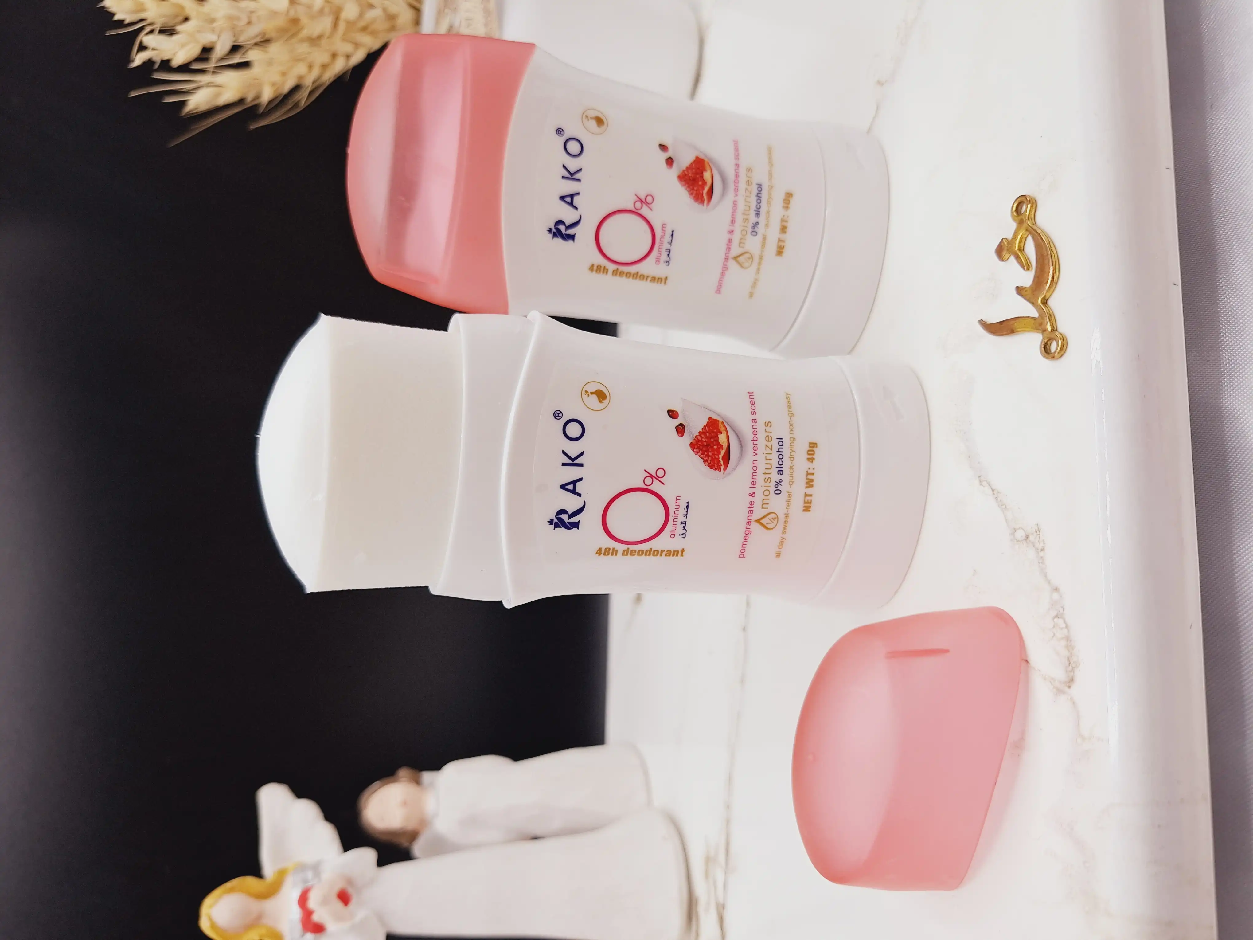 مام ضدتعریق با رایحه شیر و انار برند راکو RAKO کد  RK1140