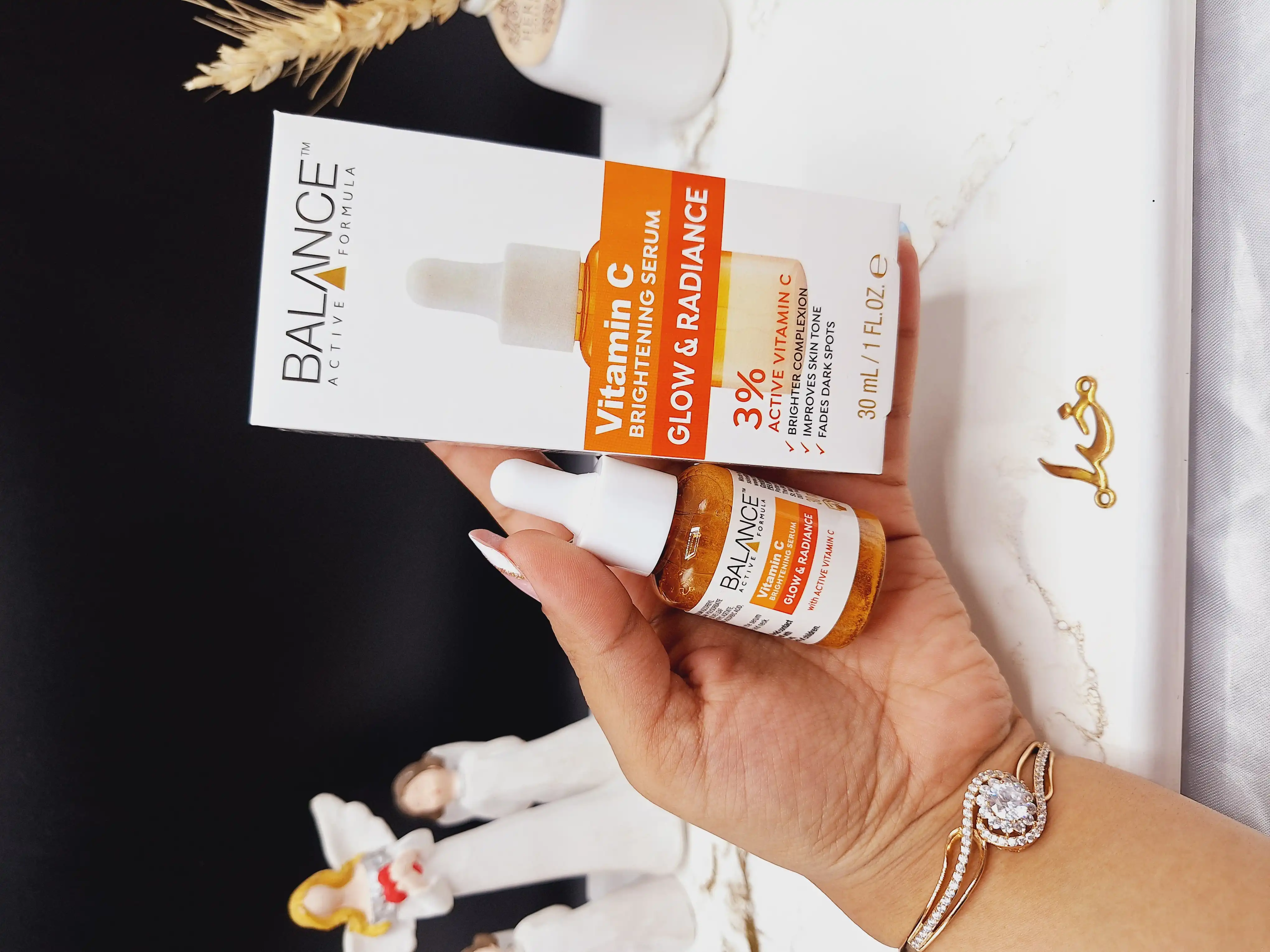 سرم روشن کننده ویتامین سی 3% بالانس BALANCE حجم 30 میلی لیتر کد 0746