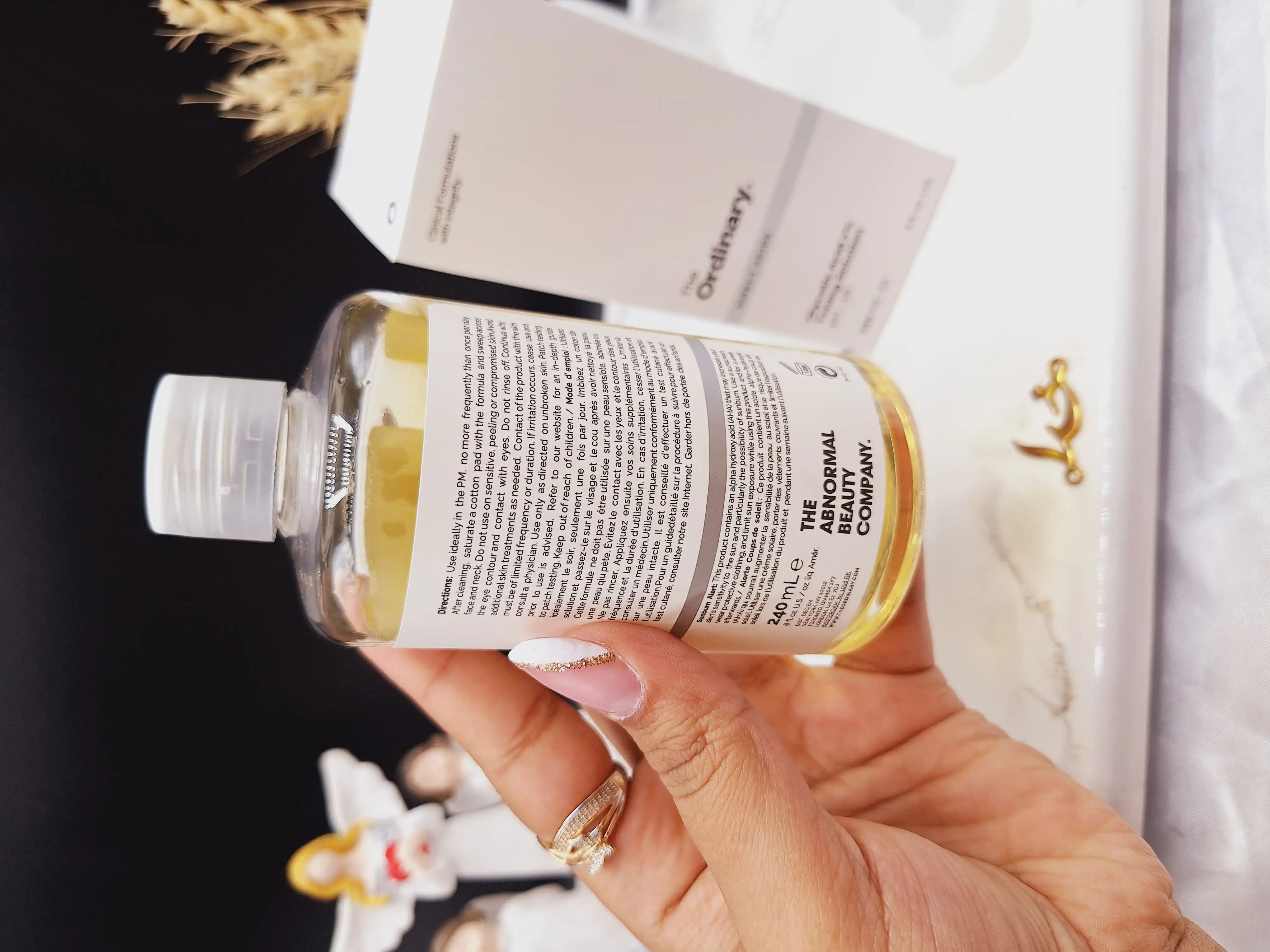 تونر گلیکولیک اسید 7% اوردینری لایه بردار و روشن کننده پوست 240 میلی لیتر کد 9097