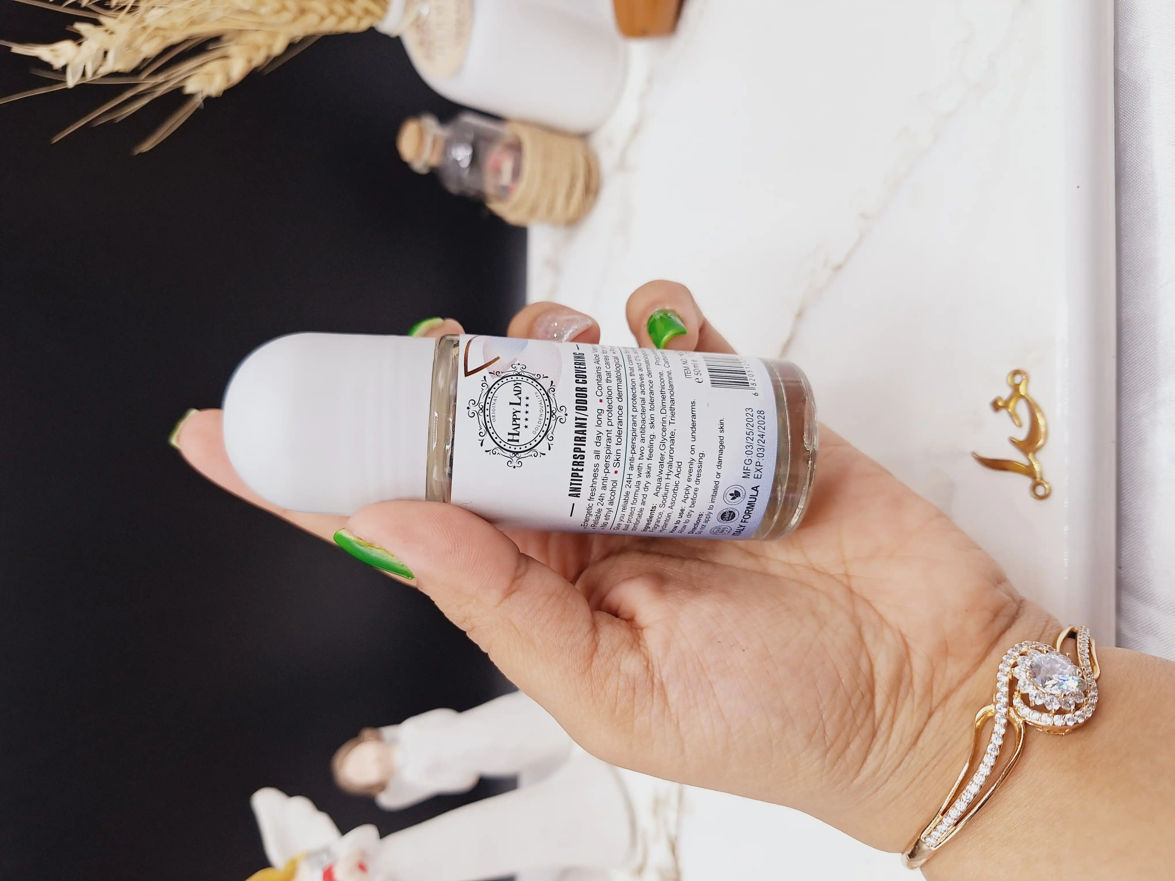 مام رولی ضد تعریق مدل Fresh Comfort برند هپی لیدی HAPPY LADY کد HL238