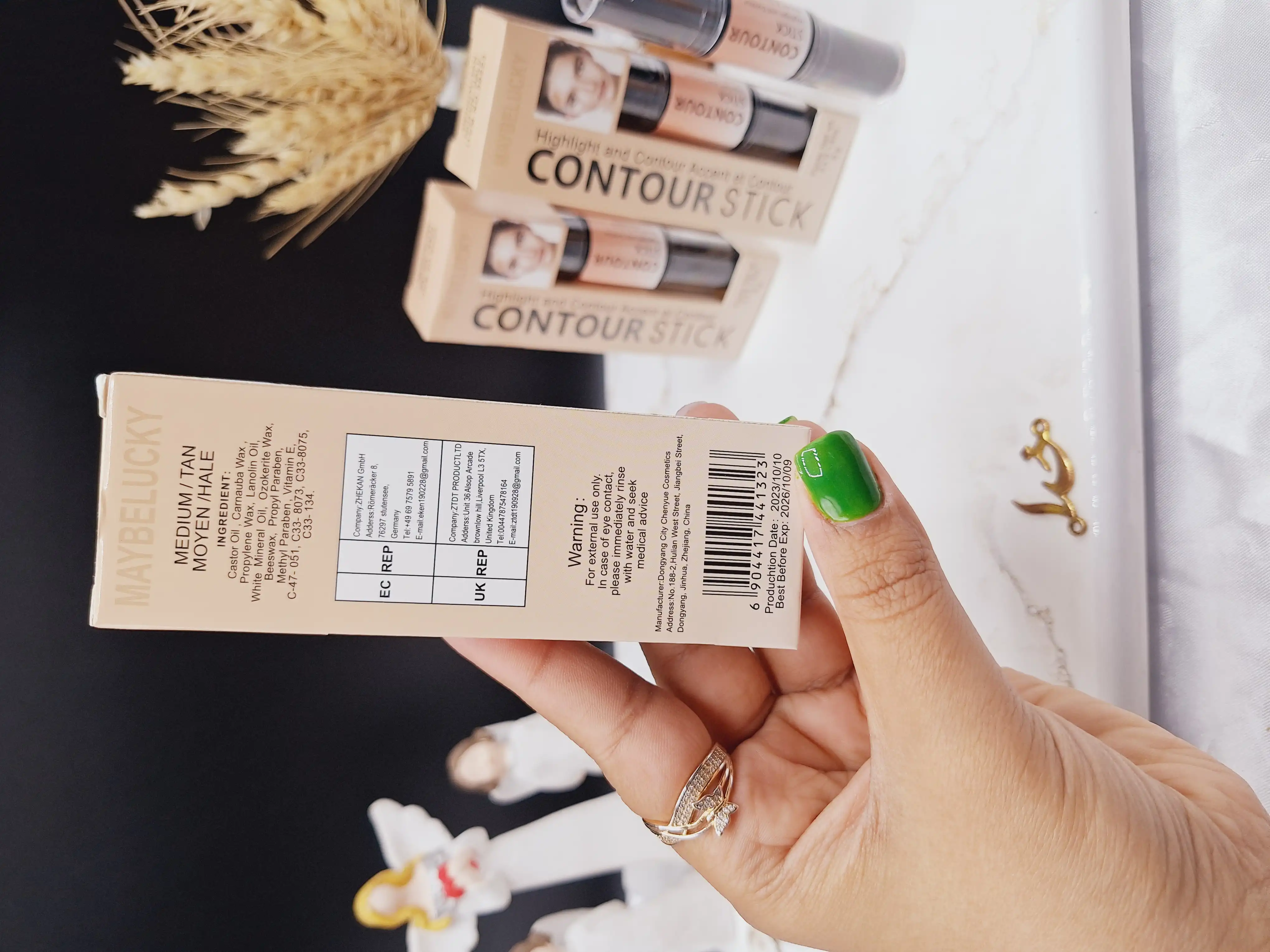 کانتور و کانسیلر دو طرفه برند ‏MAYBELUCKY‏ کد 1323