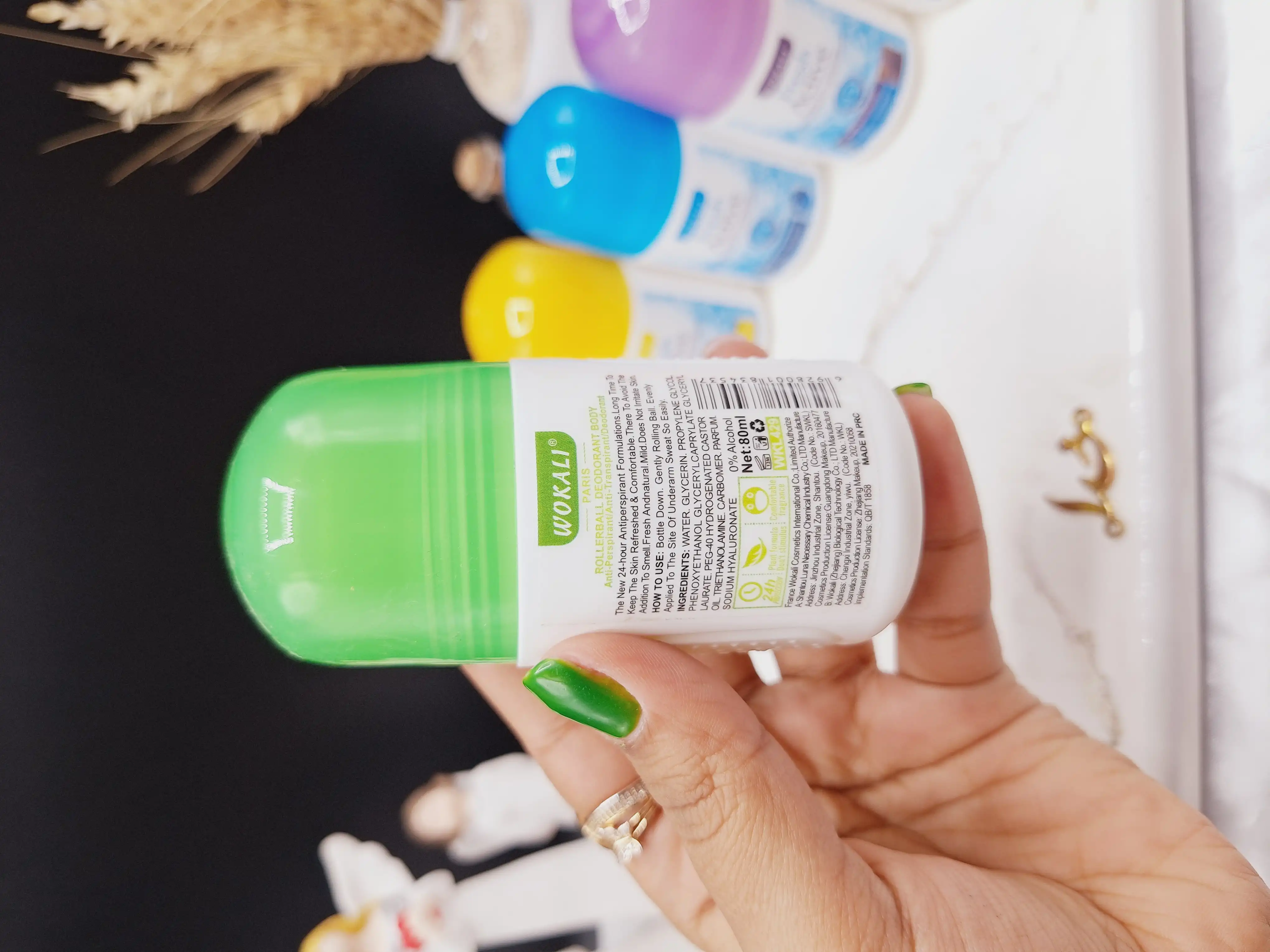 مام رول ضد تعریق فرش اکتیو اصلی وکالی WOKALI کد 4537