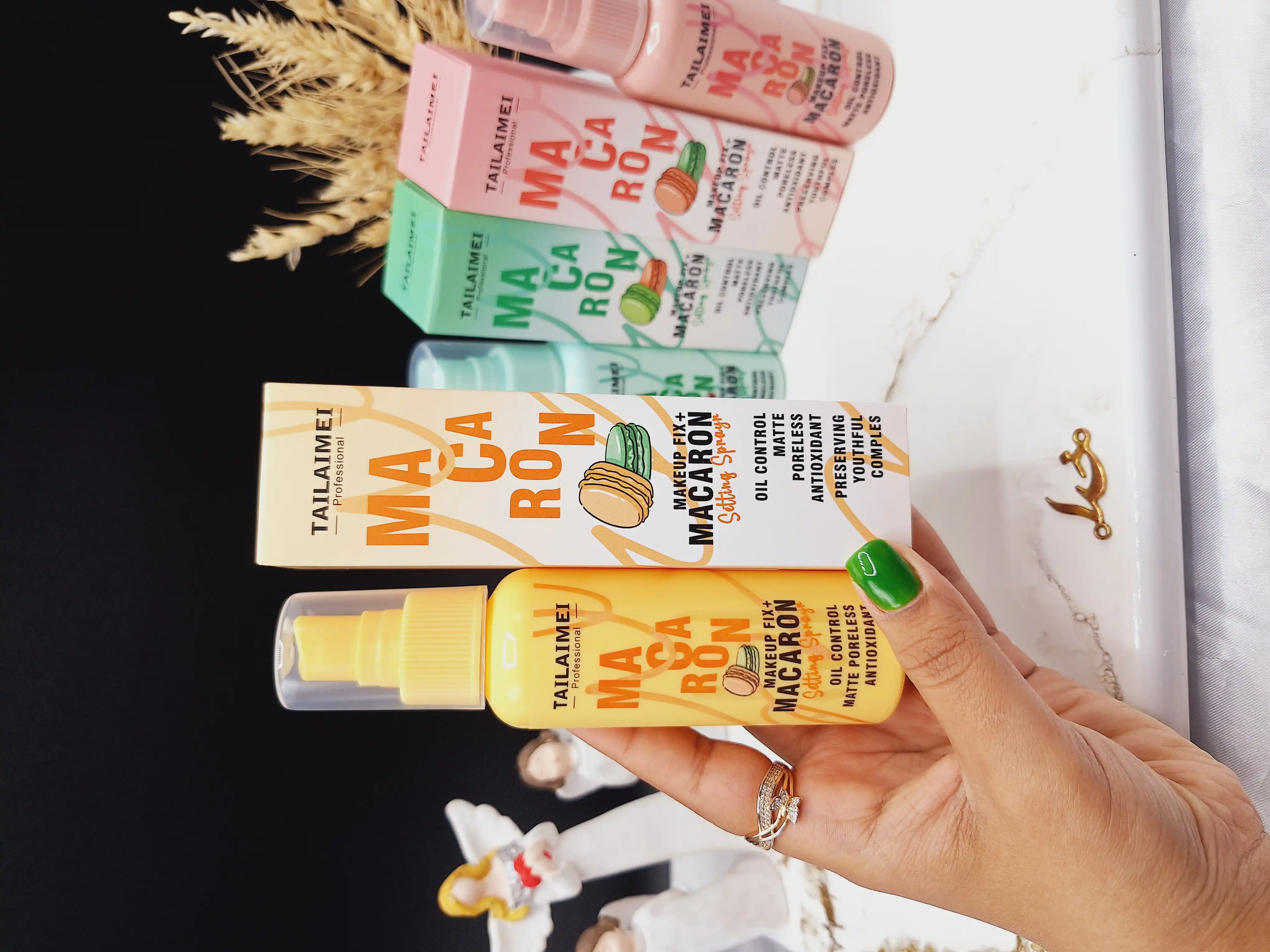 اسپری فیکس استوانه ای ماکارون تایلامی کد Tlm-ss014