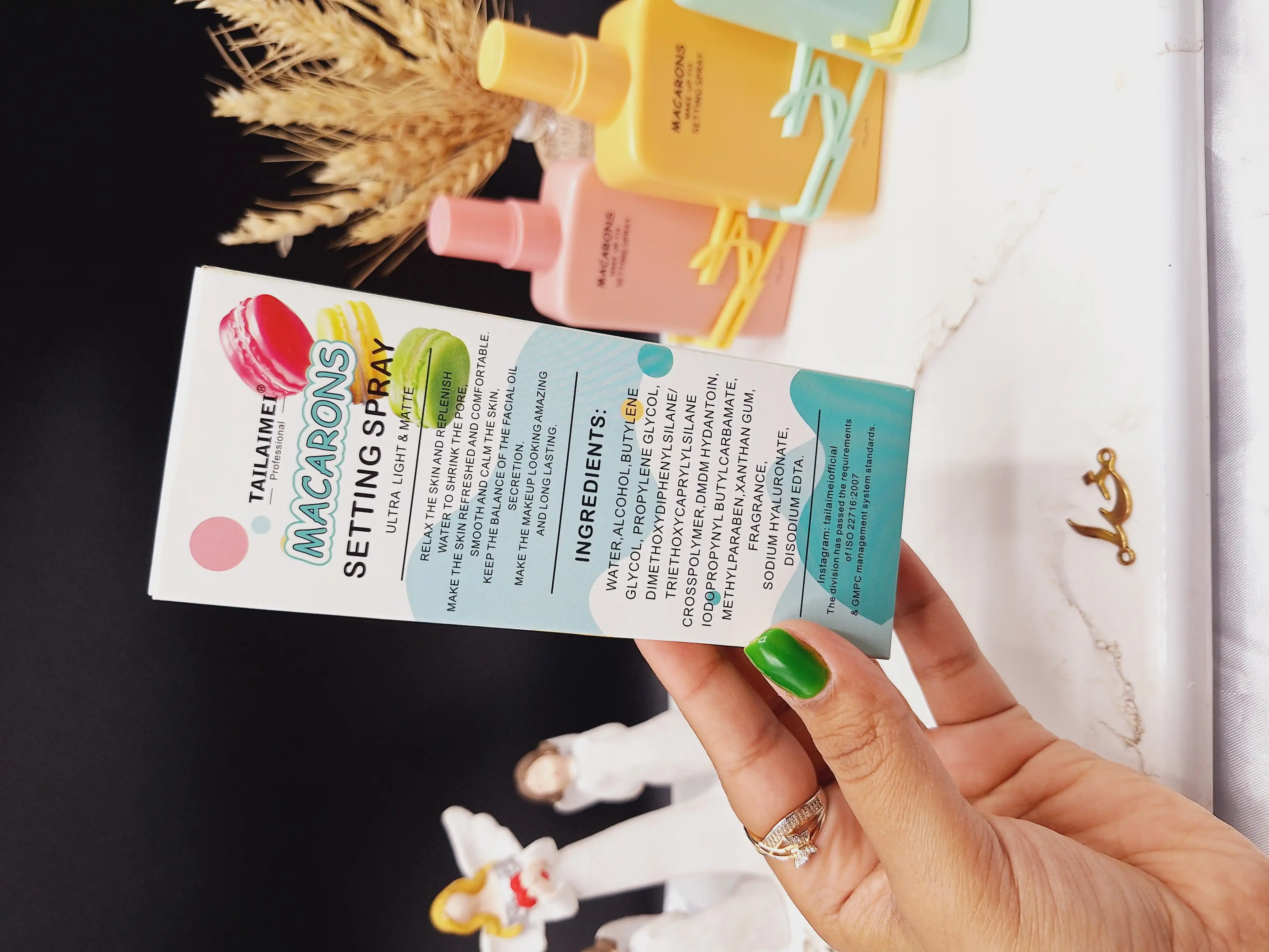 اسپری فیکس ماکارون تایلامی کد Tlm – ss018